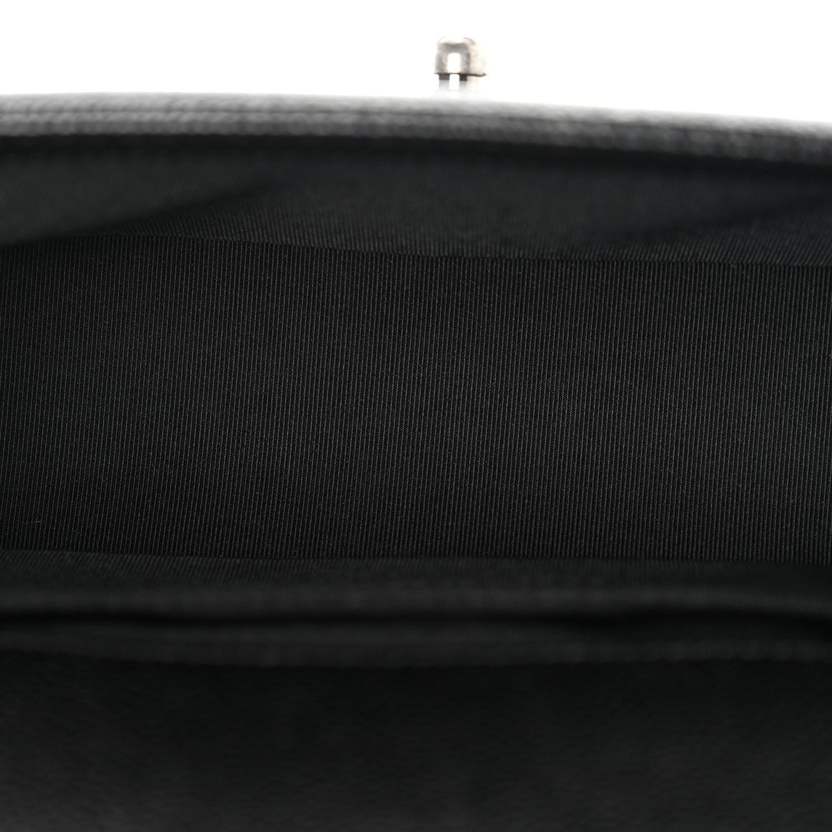 Caviar Quilted Small Boy Flap Black