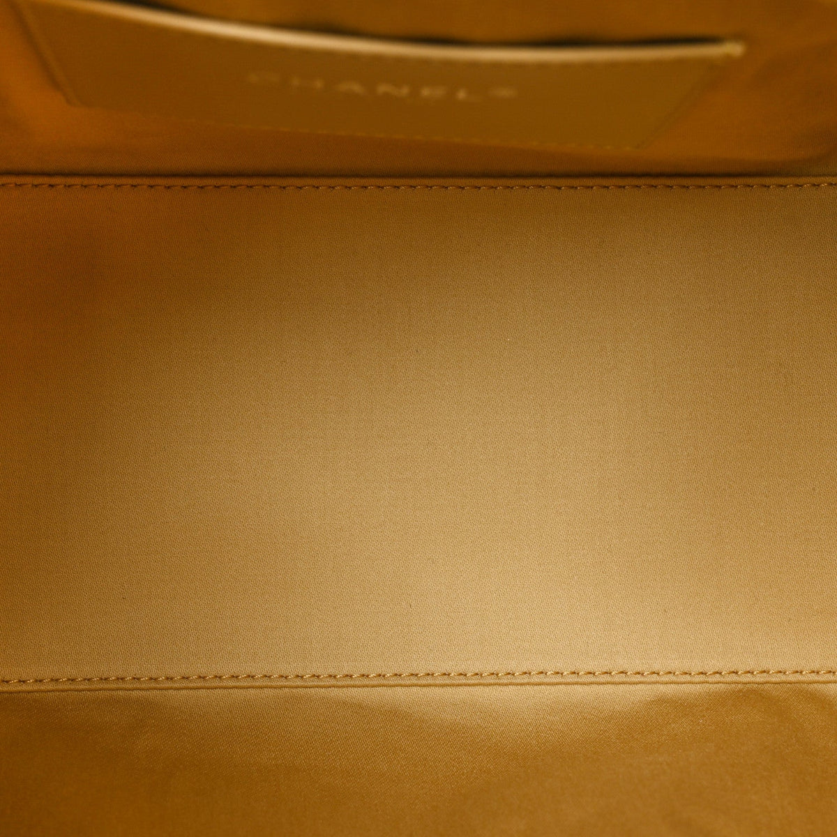 Metallic Aged Calfskin Quilted Small Chanel 25 Handbag Gold