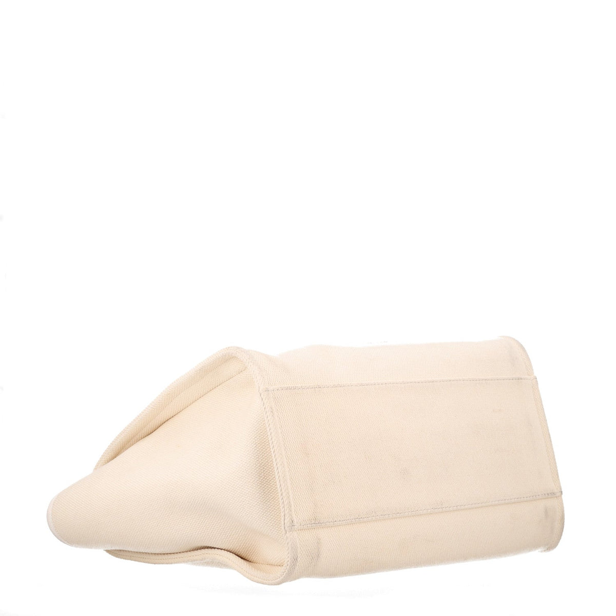 Canvas Pearl Medium Deauville Tote Ecru Beige