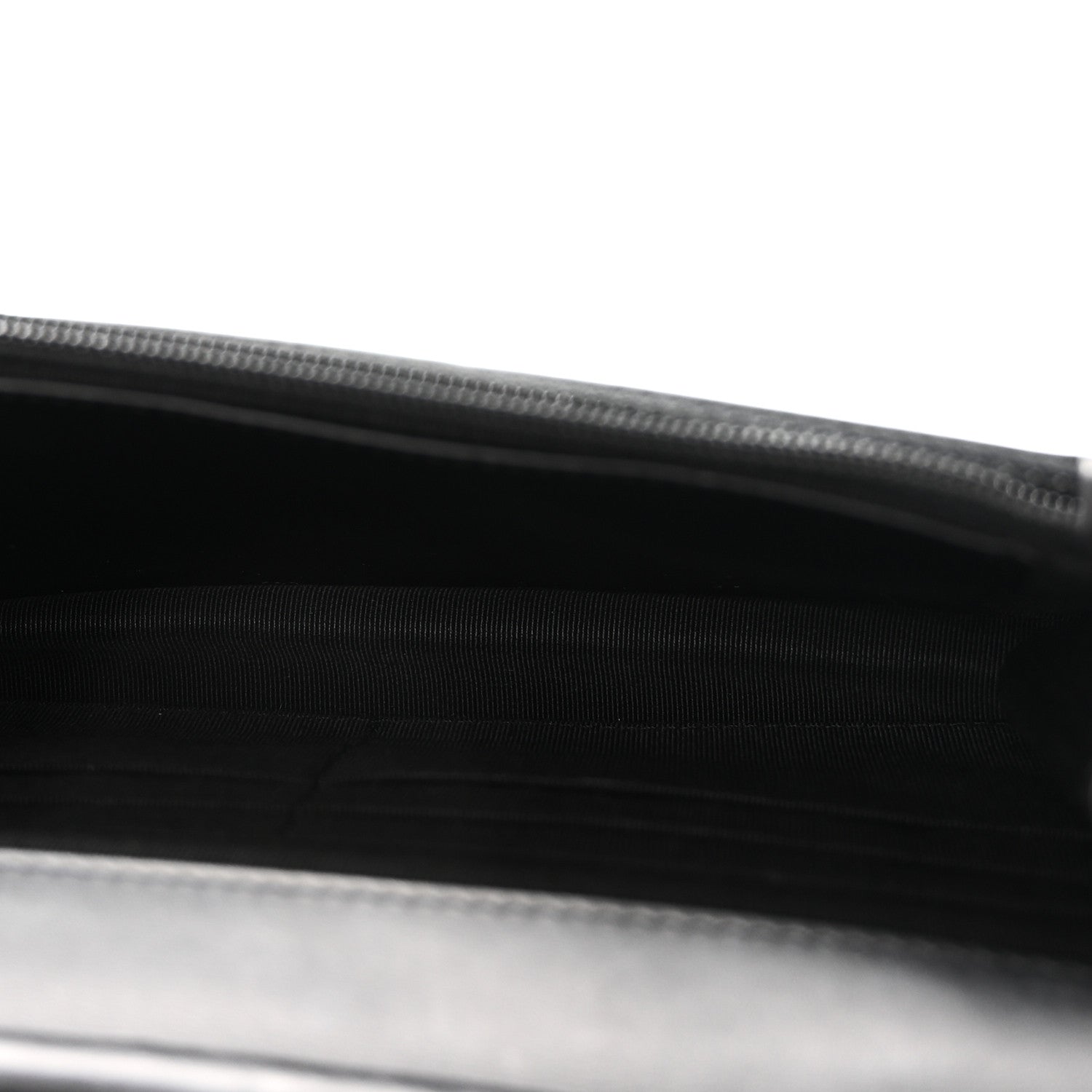 Aged Calfskin Lucky Charms Casino 2.55 Reissue Wallet on Chain WOC Black