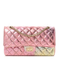 Metallic Goatskin Quilted 2.55 Reissue 225 Flap Multicolor