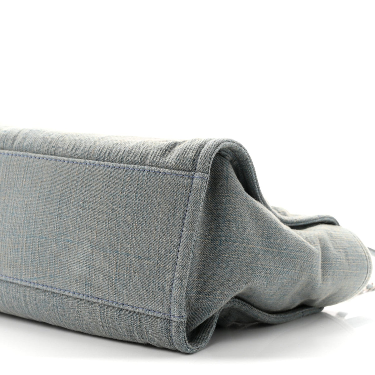 Denim Small Deauville Tote Light Blue