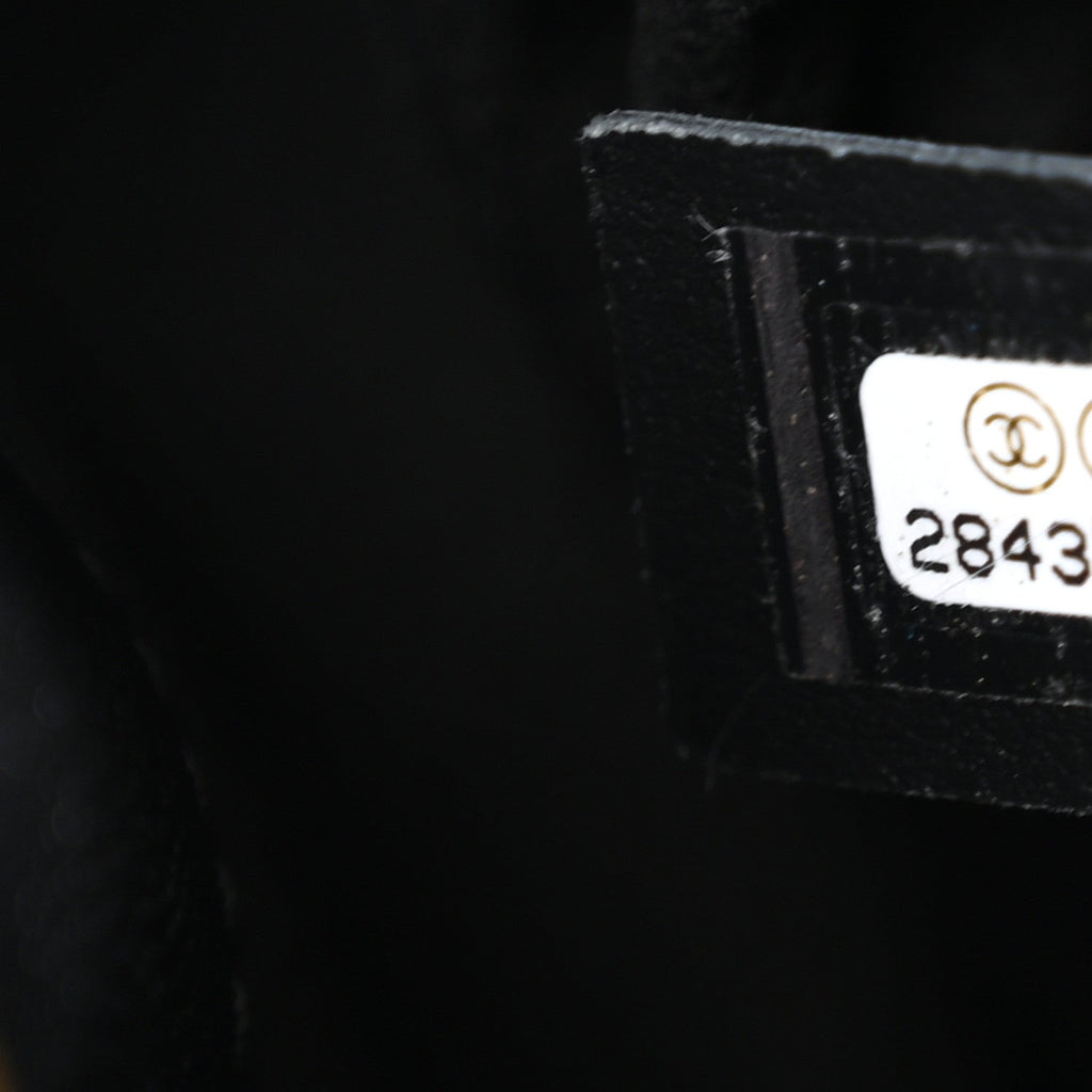 Caviar Deauville Drawstring Backpack Black