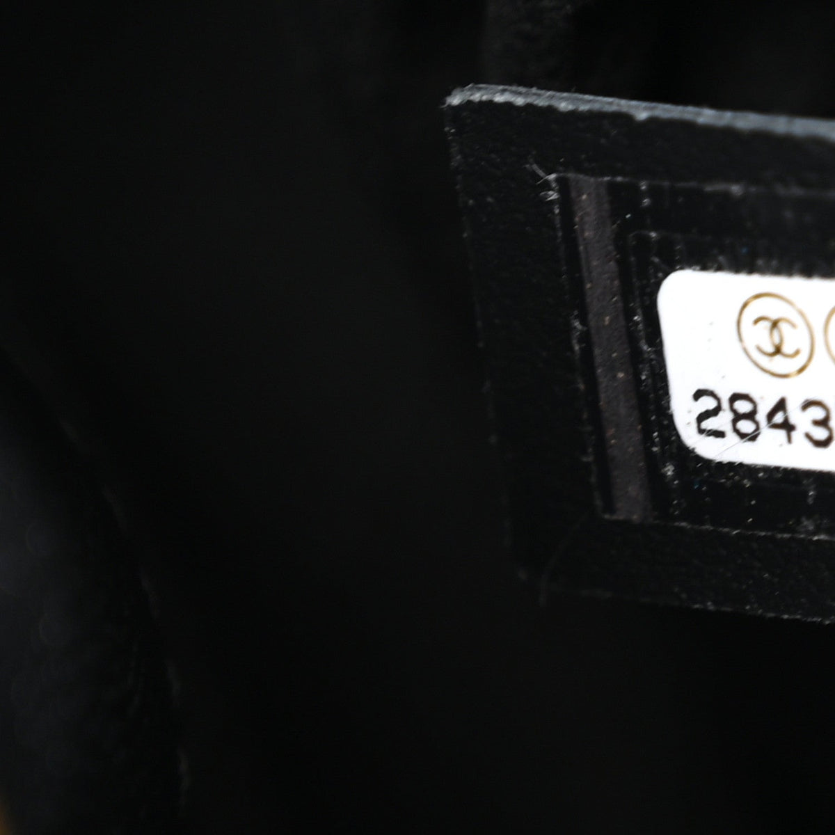 Caviar Deauville Drawstring Backpack Black