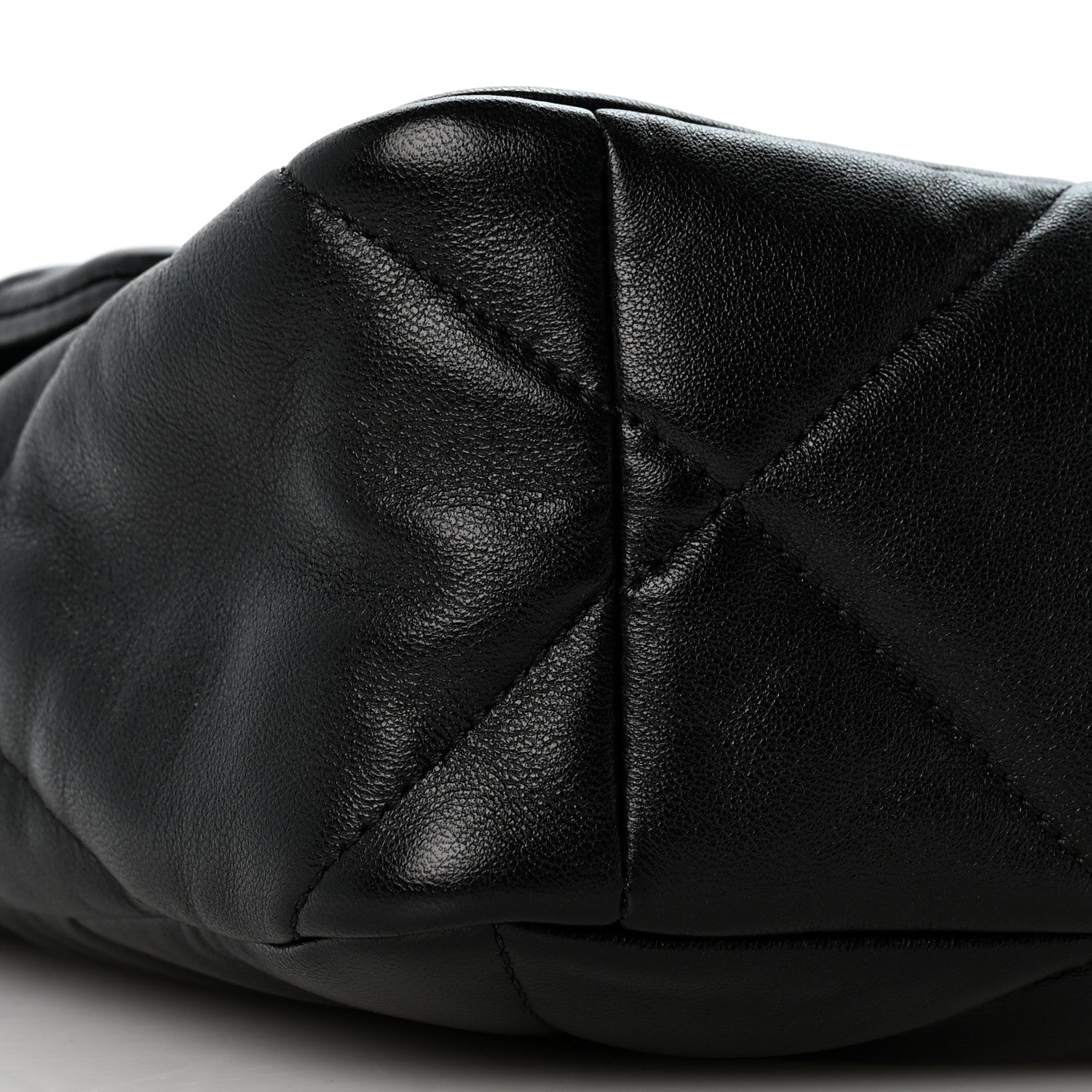 Lambskin  Quilted Large Chanel 19 Flap Black