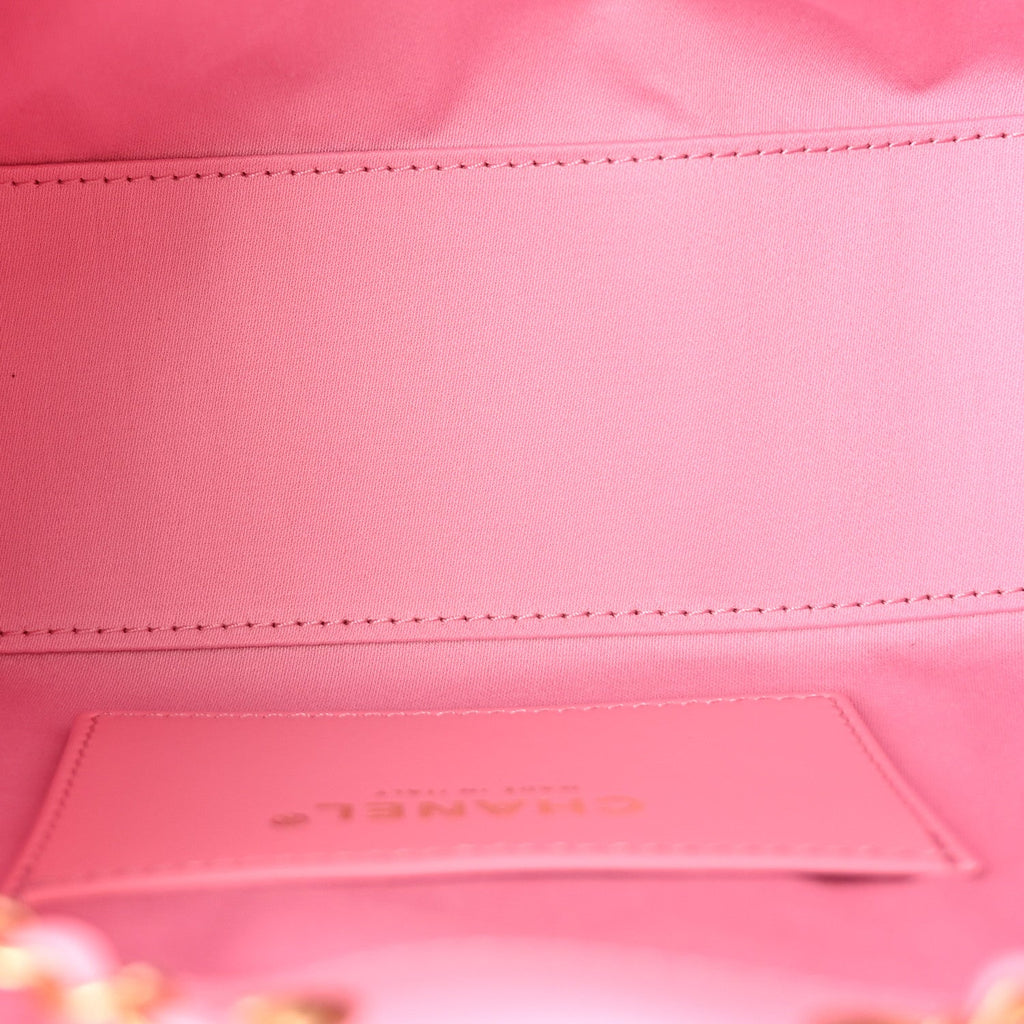 Caviar Quilted Mini Chanel 25 Handbag Pink