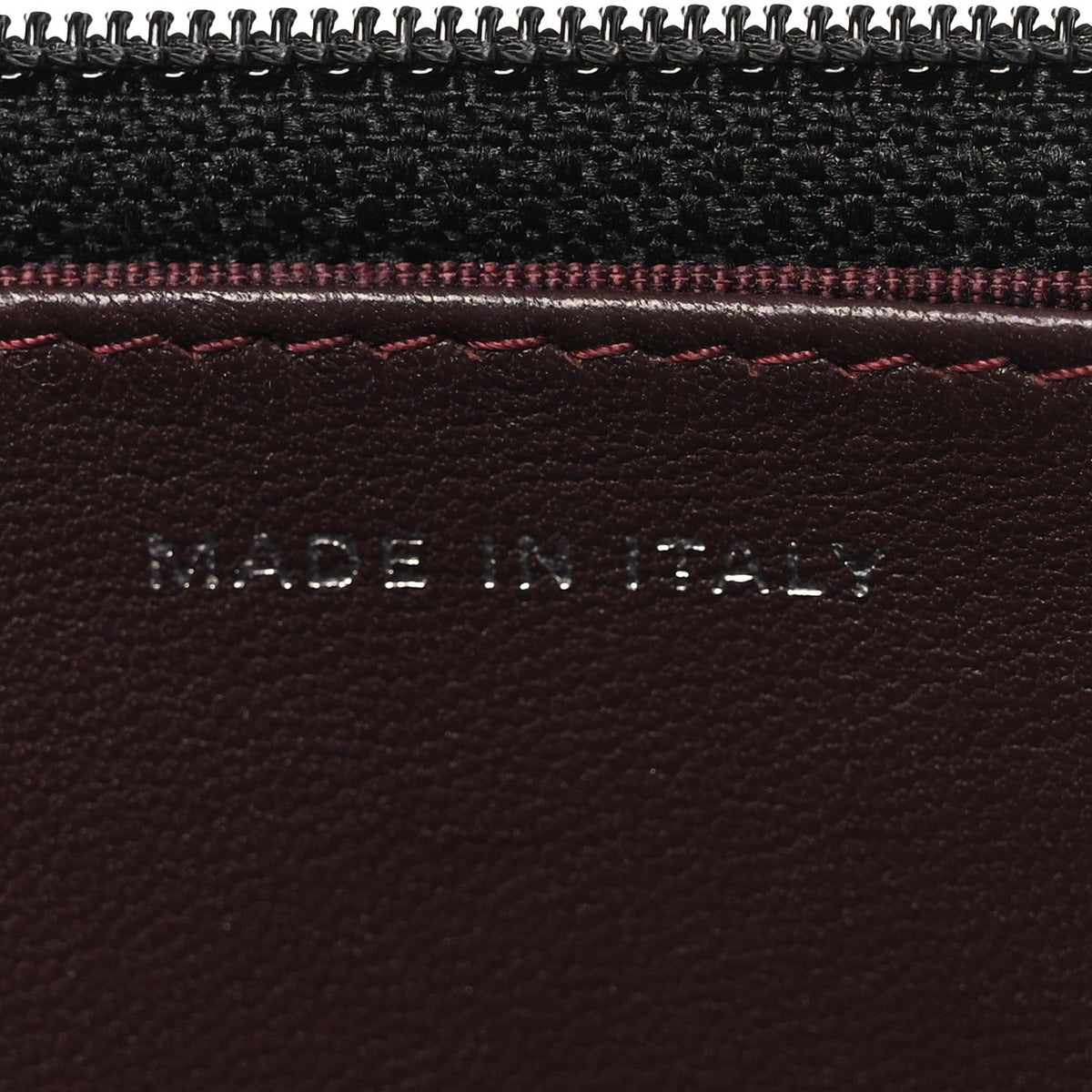 Lambskin Quilted Wallet On Chain WOC Black