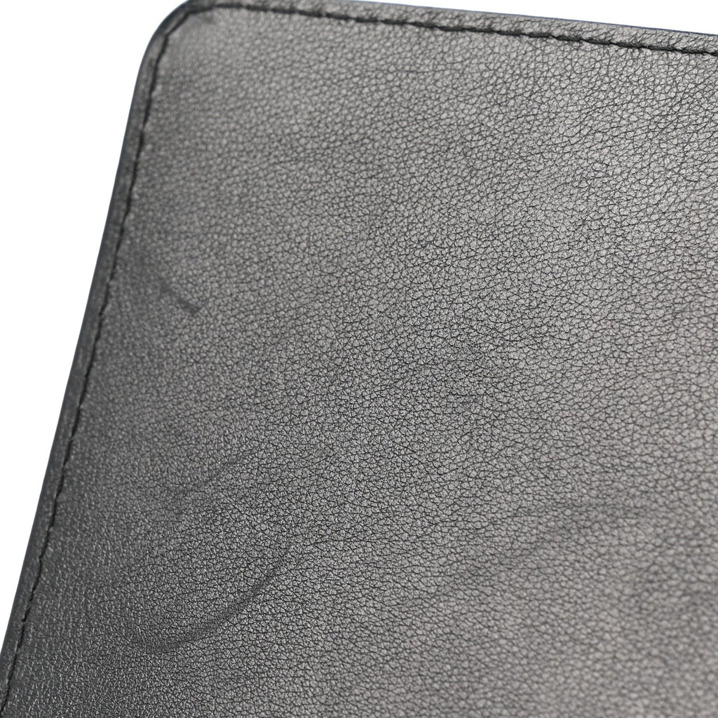 Lambskin Quilted Medium Top Handle Boy Flap Black