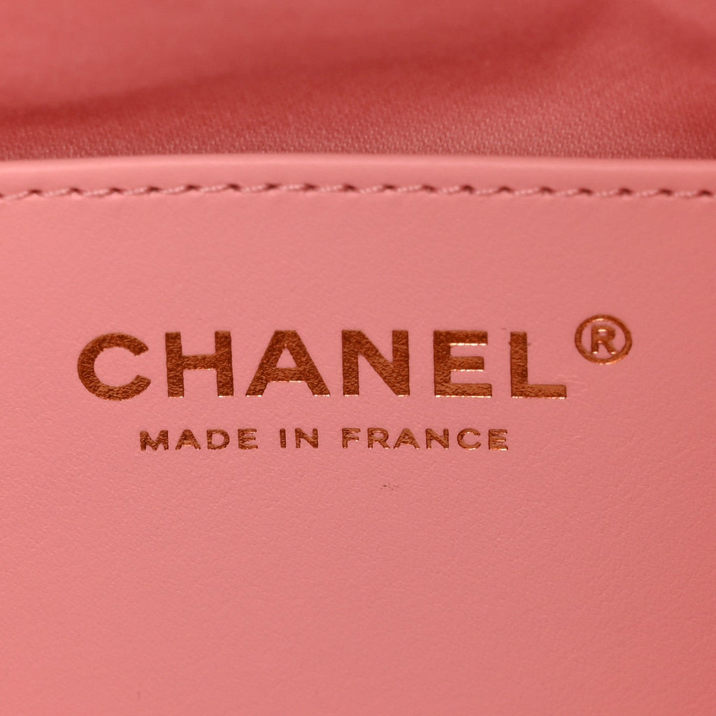 Caviar Quilted Small Chanel 25 Handbag Light Pink