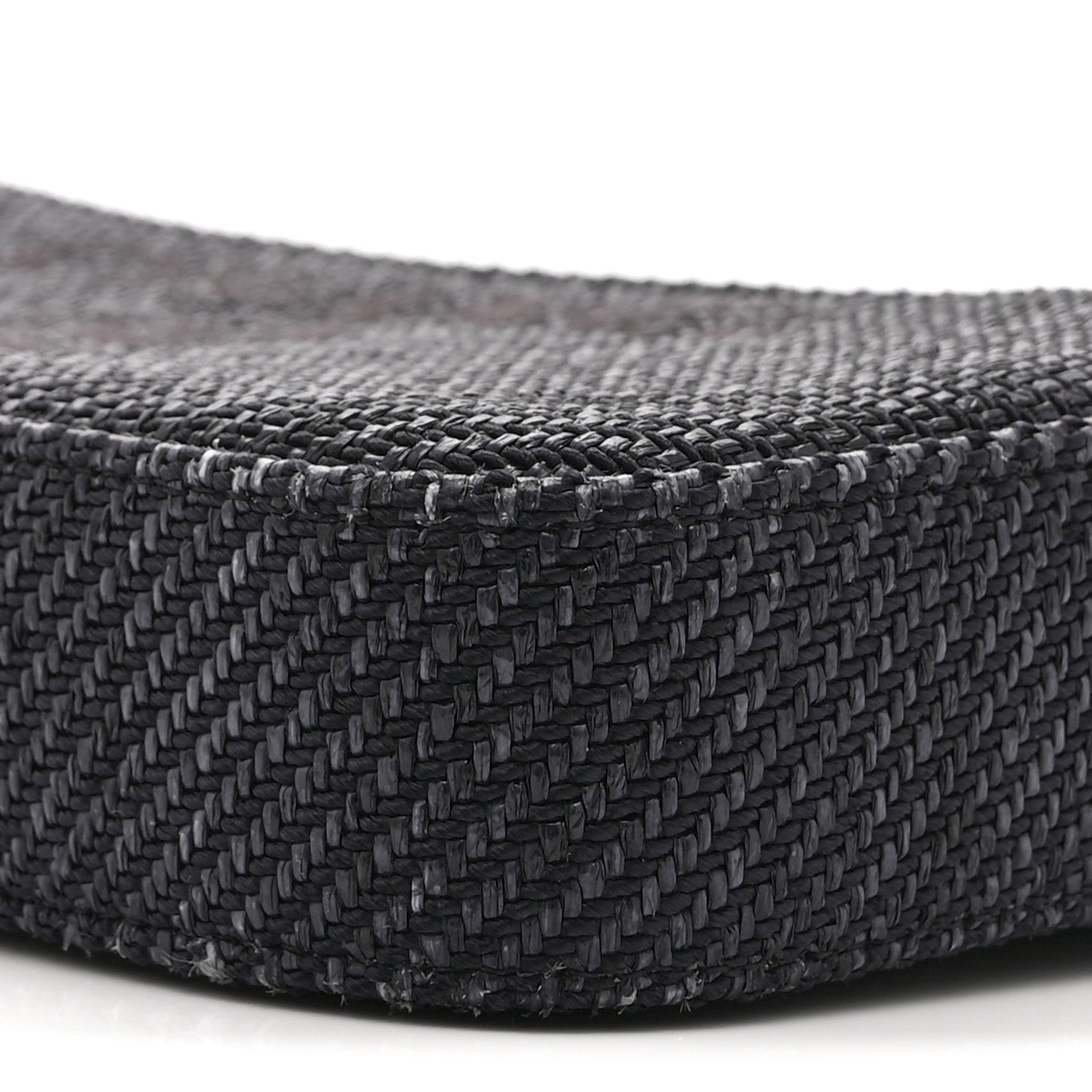 Lurex Straw Small Deauville Clutch With Chain Blue