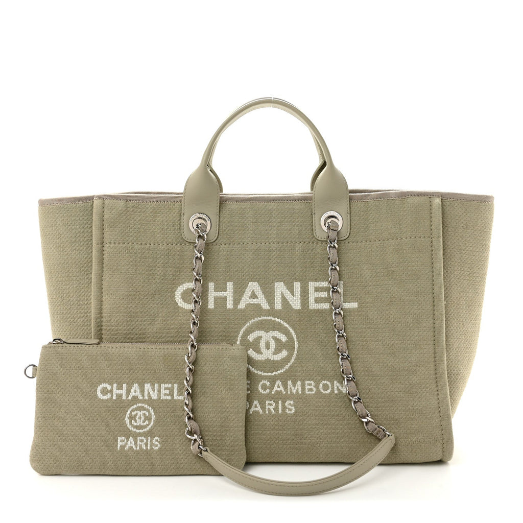 Mixed Fibers Medium Deauville Tote Grey