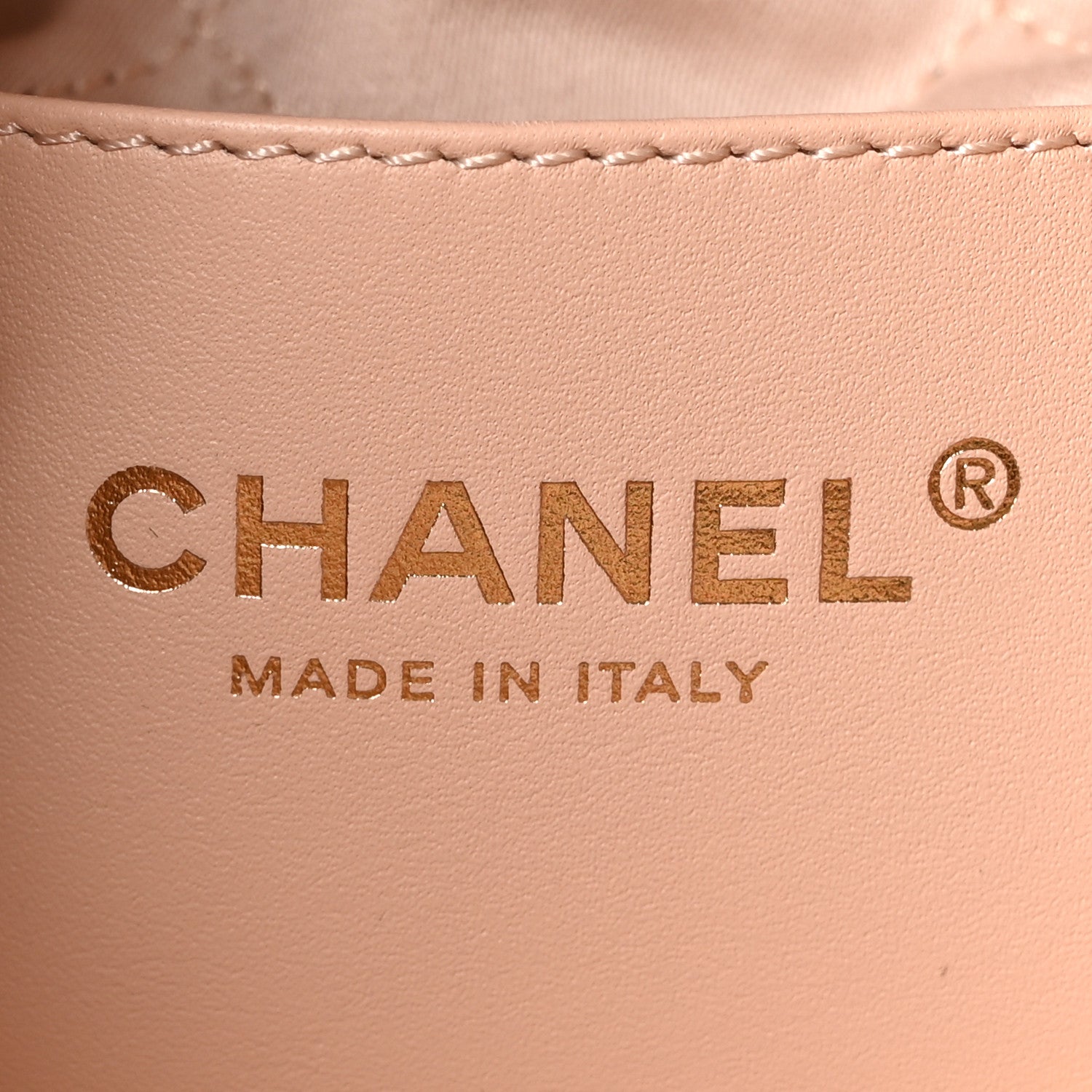 Shearling Quilted Mini Chanel 22 Light Pink