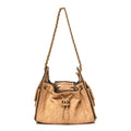 Braided Raffia Calfskin Quilted Mini Chanel 25 Handbag Beige Black