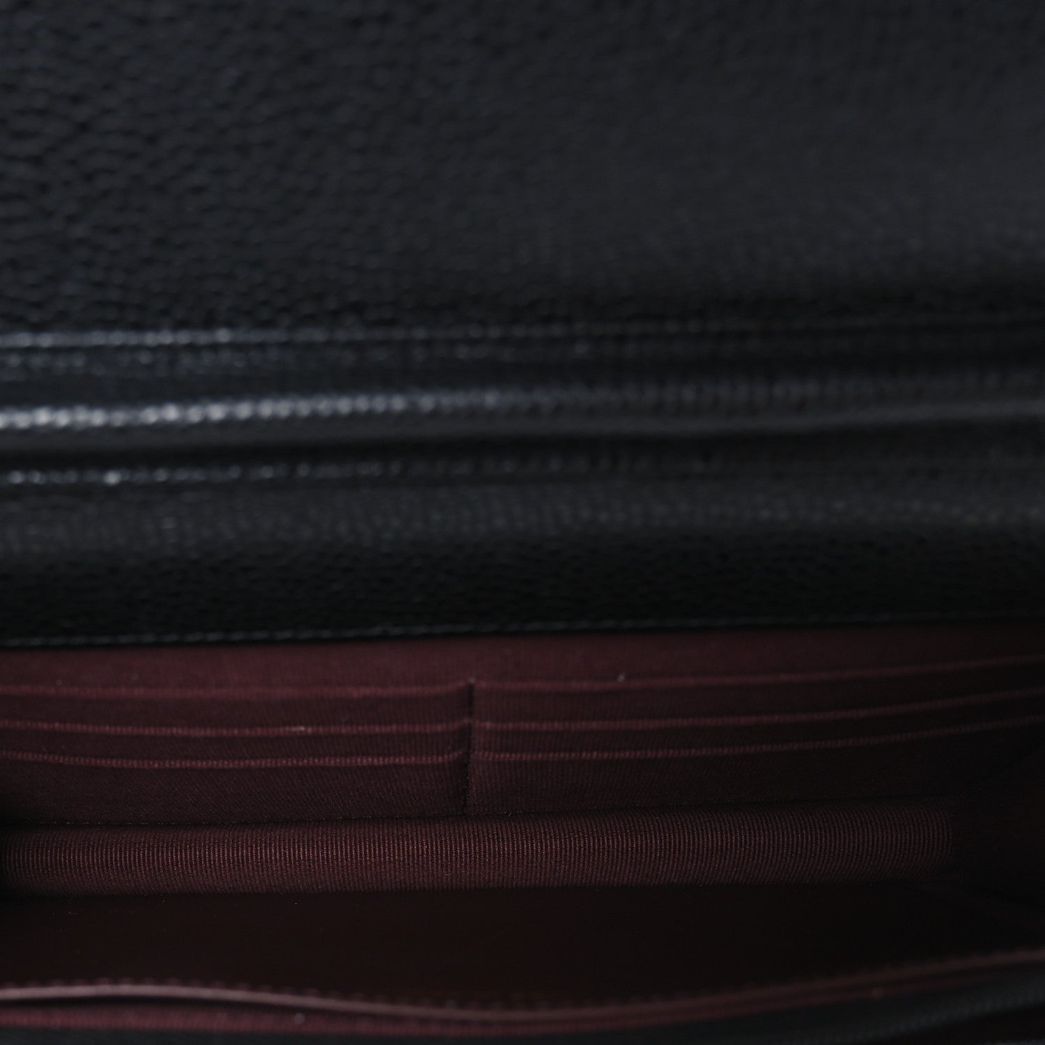 Caviar Quilted CC Turnlock Wallet On Chain WOC Black