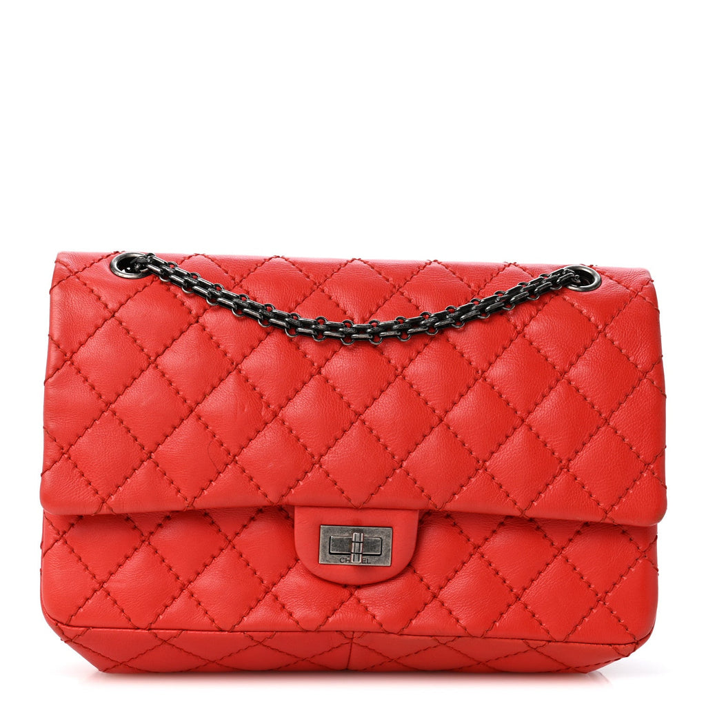 Calfskin Stitched 2.55 Reissue 226 Flap Red