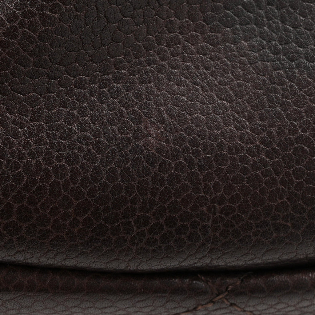 Caviar Half Moon Wallet On Chain WOC Brown