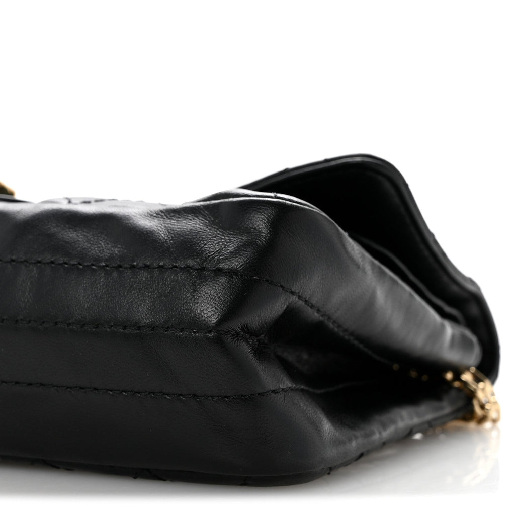 Lambskin Quilted Crush 2.55 Reissue 225 Flap Black