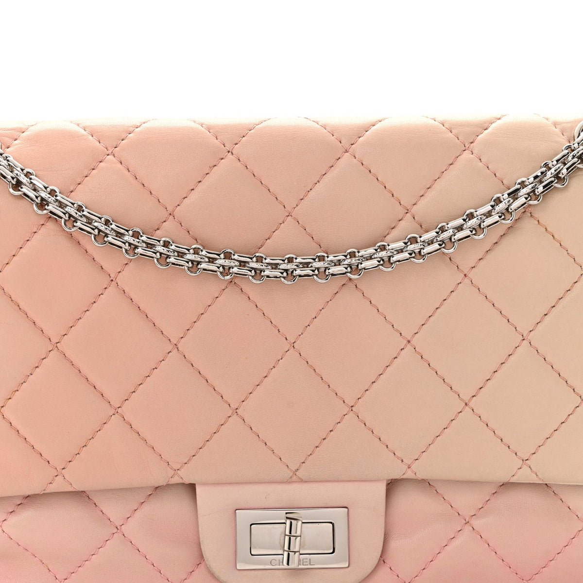 Lambskin Degrade Quilted 2.55 Reissue 227 Flap Light Pink