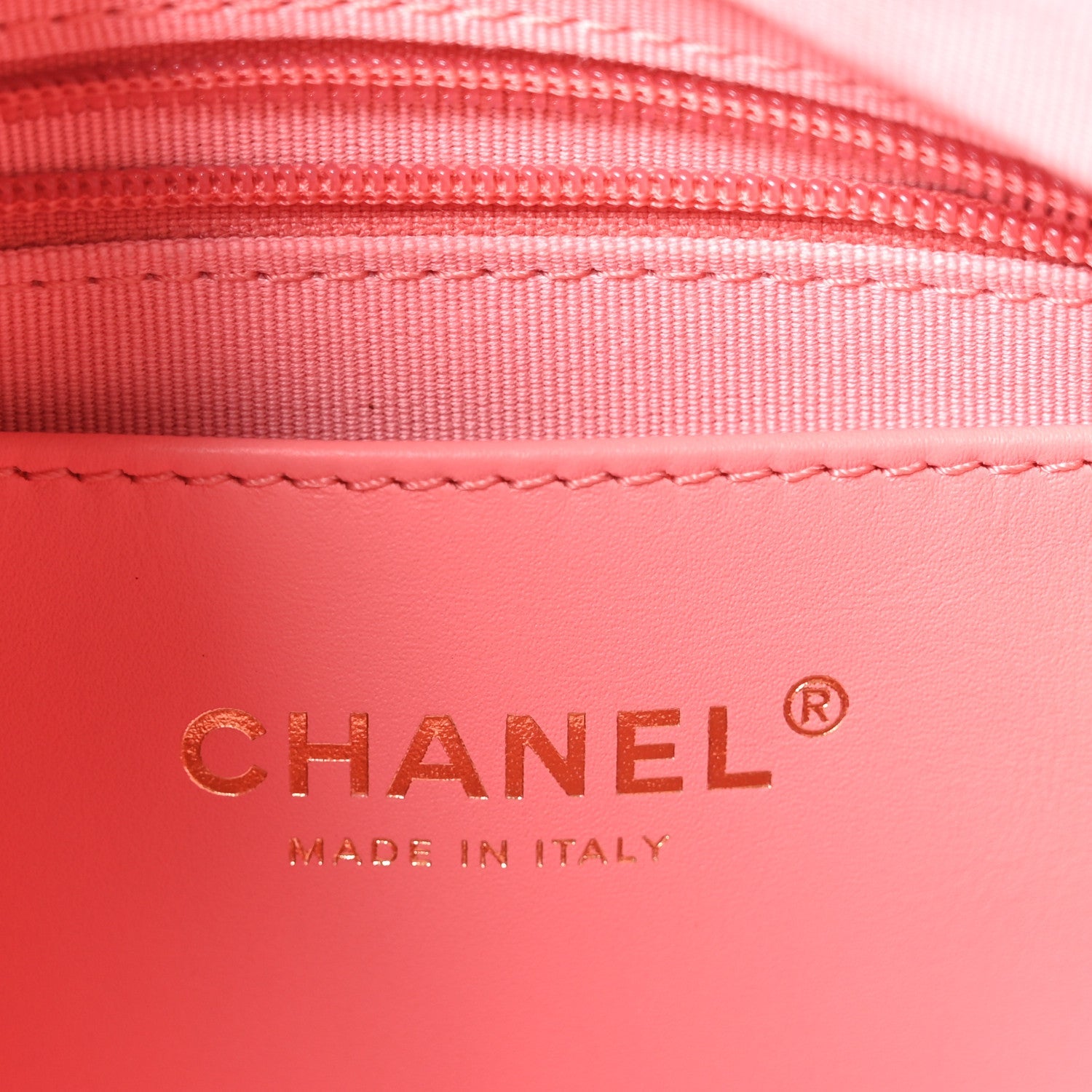 Shiny Lambskin Quilted Trendy Pockets Hobo Coral Pink