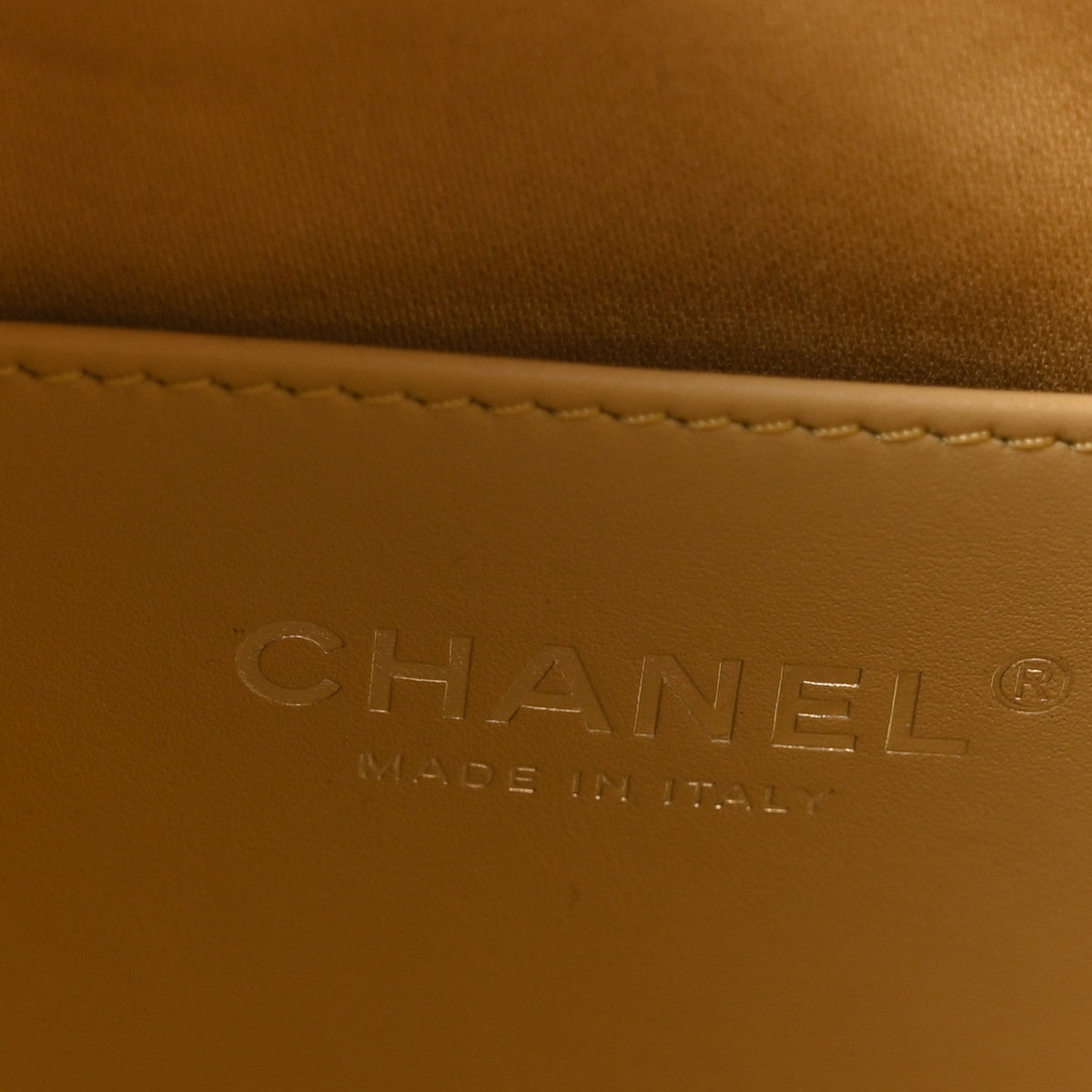 Metallic Aged Calfskin Quilted Small Chanel 25 Handbag Gold