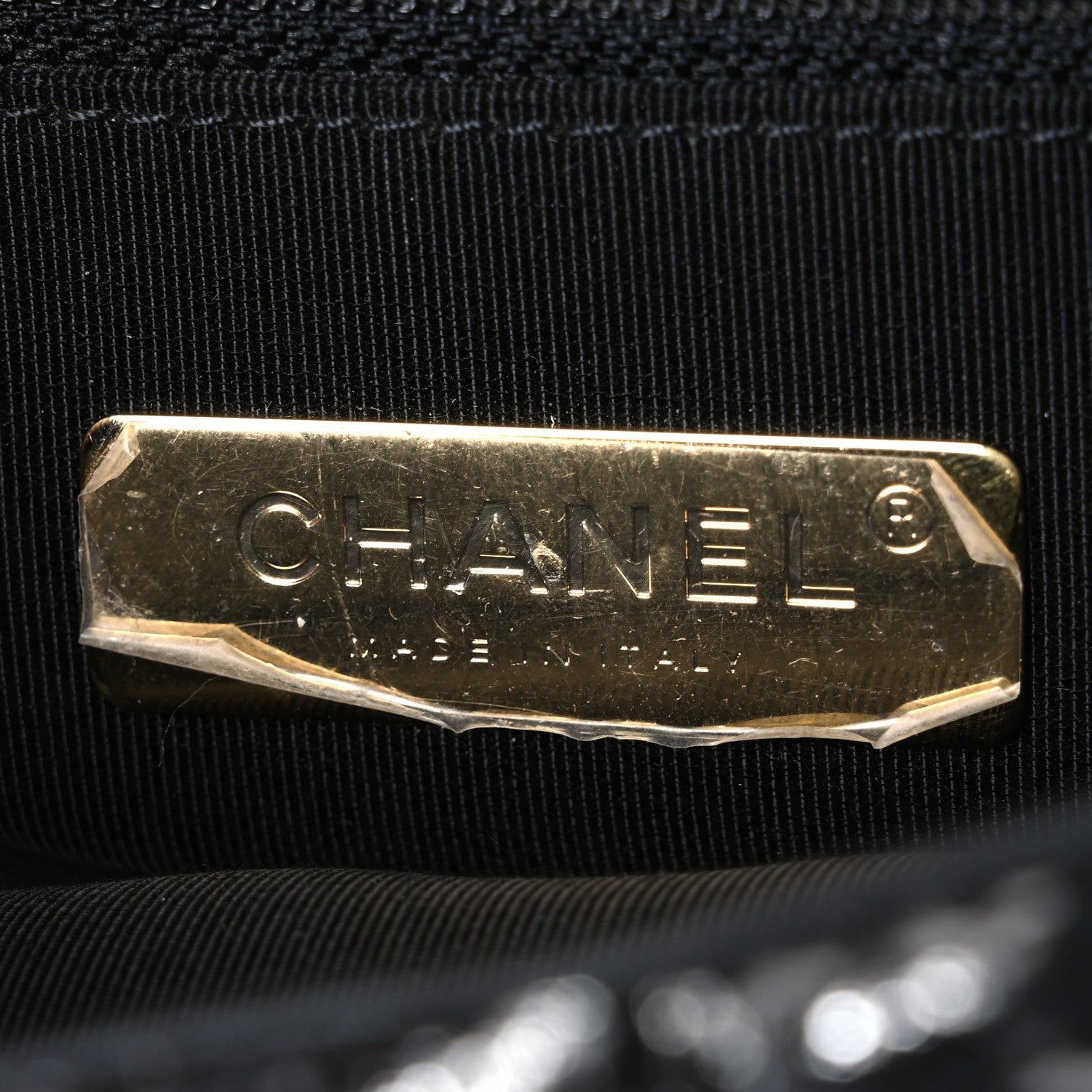 Tweed Quilted Large Chanel 19 Flap Black Silver Ecru