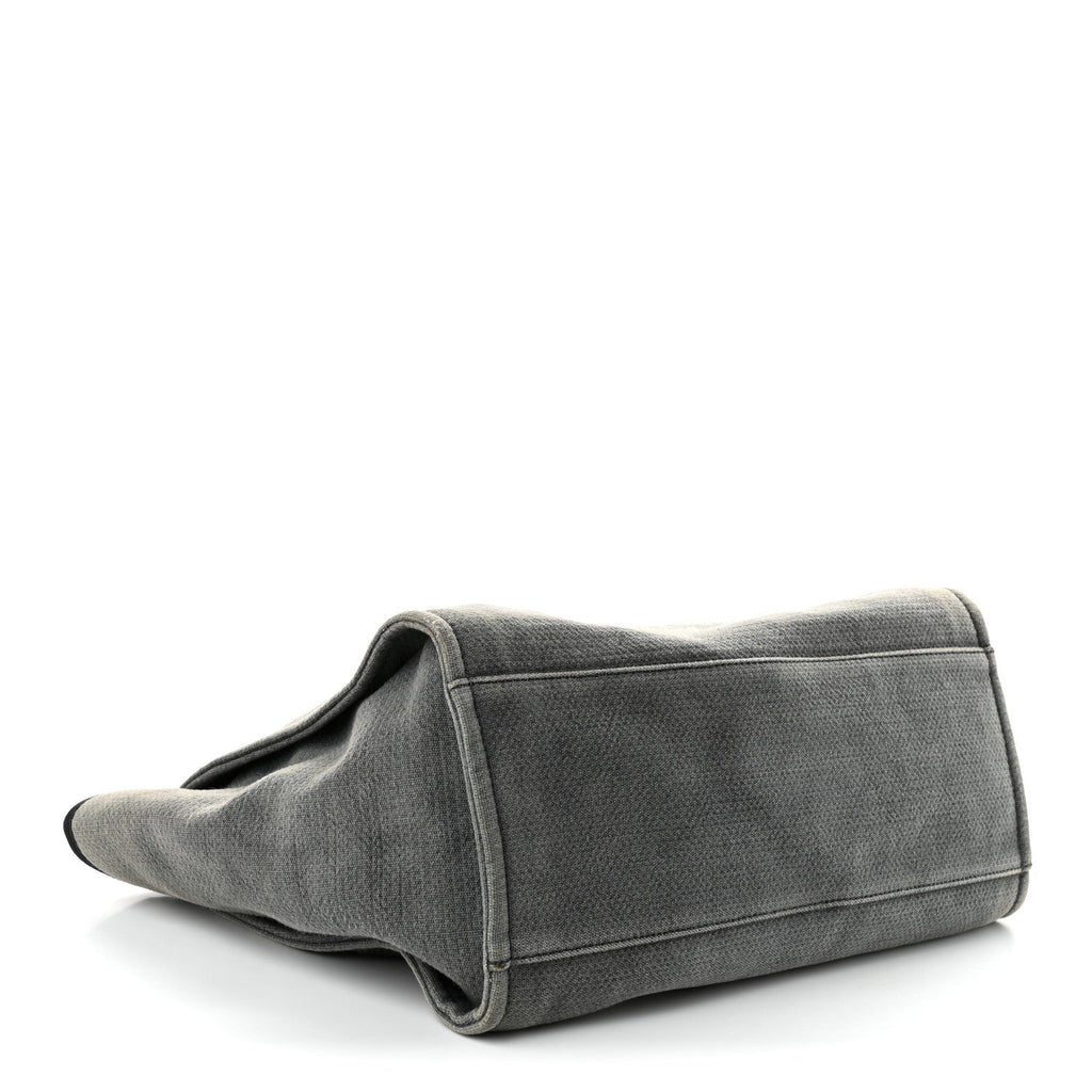 Canvas Medium Deauville Tote Grey
