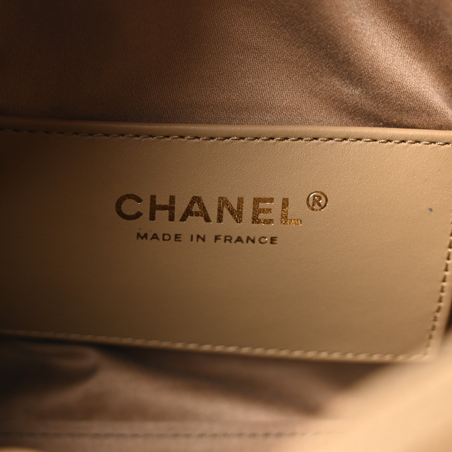 Caviar Quilted Small Chanel 25 Handbag Beige