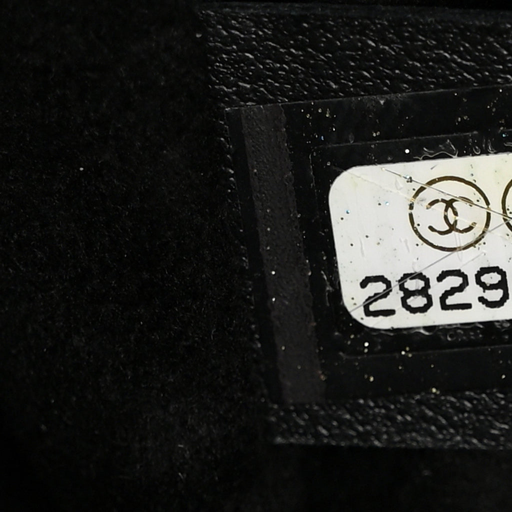 Caviar Small Studded Deauville Tote Black