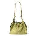 Caviar Quilted Small Chanel 25 Handbag Green
