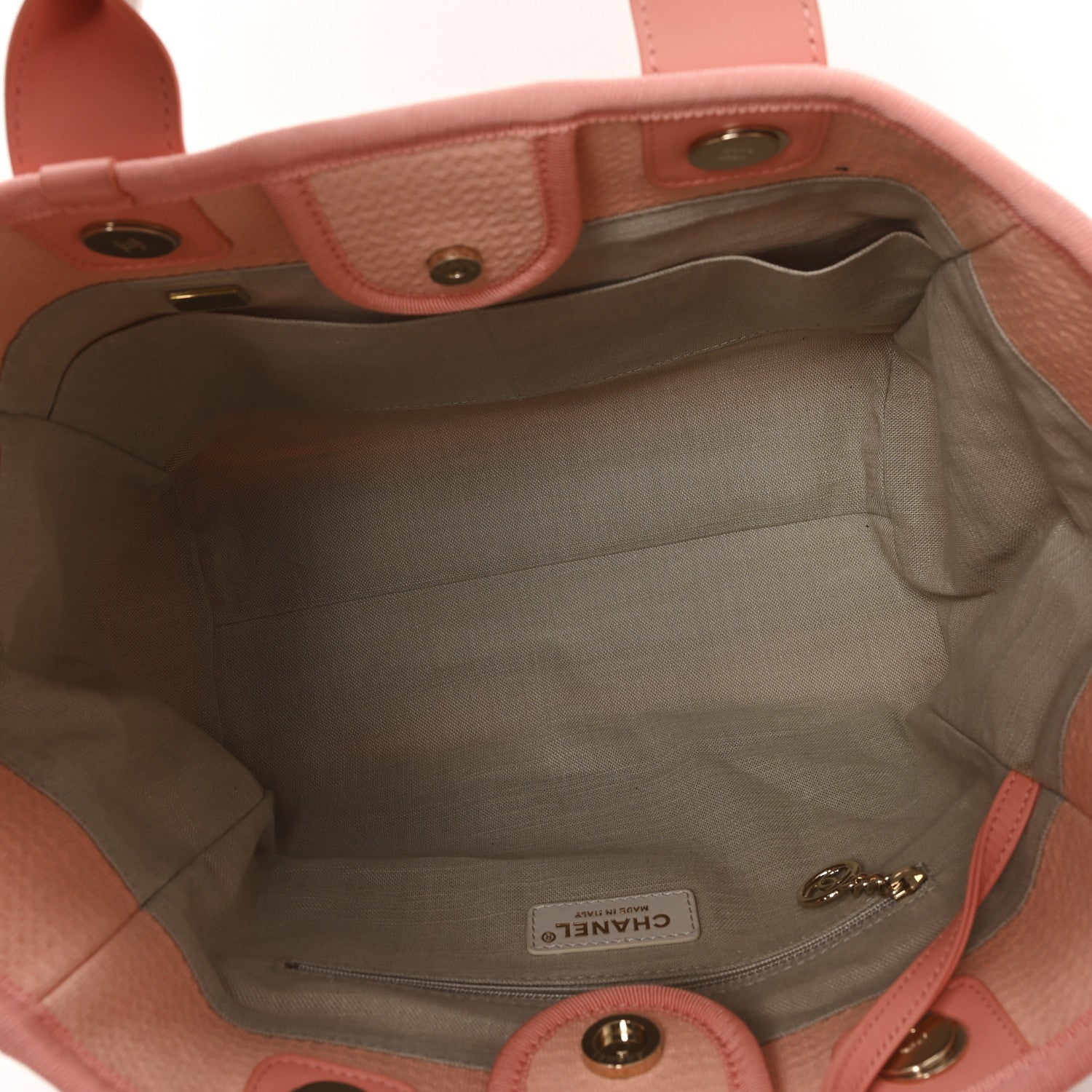 Mixed Fibers Small Deauville Tote Pink