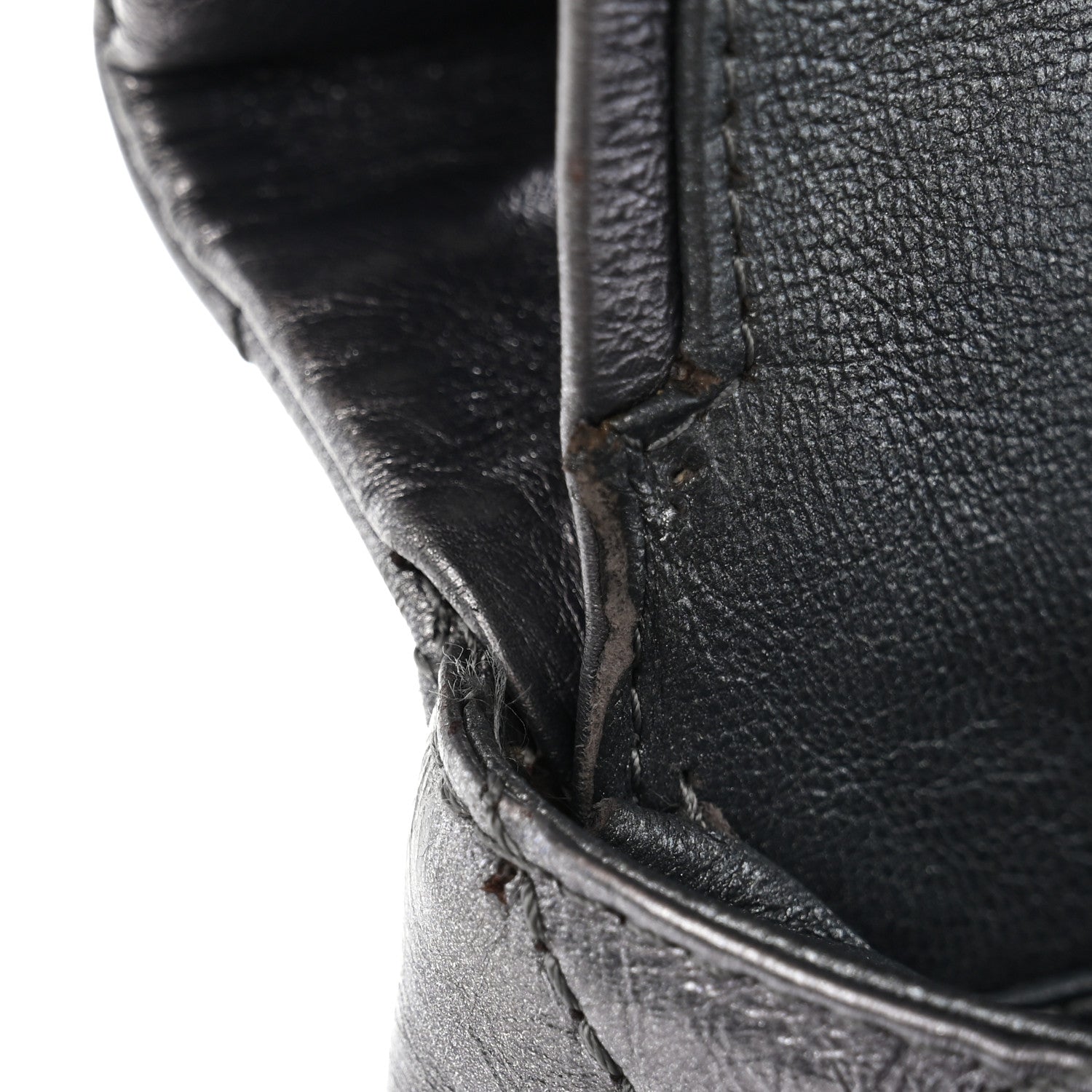 Metallic Aged Calfskin Quilted 2.55 Reissue 227 Flap Dark Silver