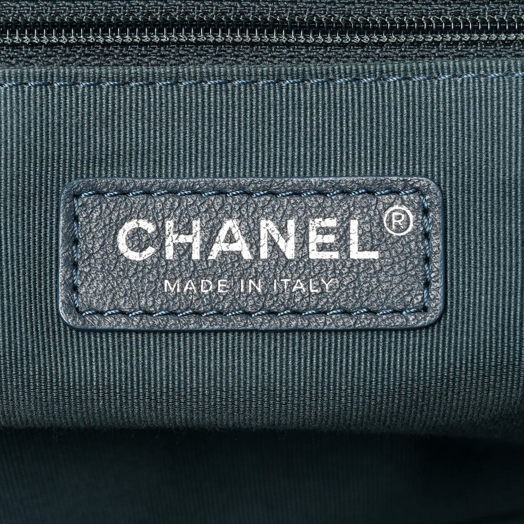 Denim Small Deauville Tote  Light Blue