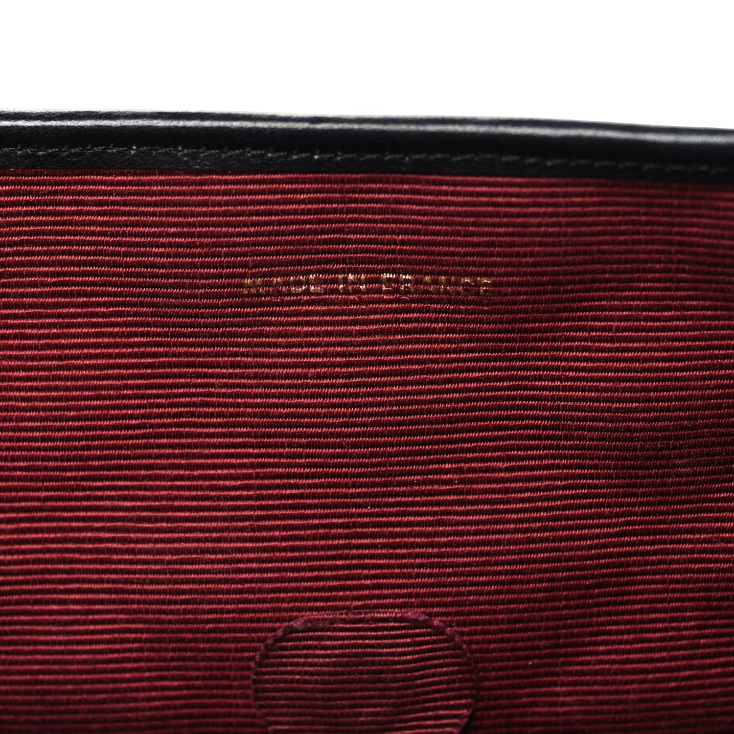 Jersey Quilted Mini Square Flap Black