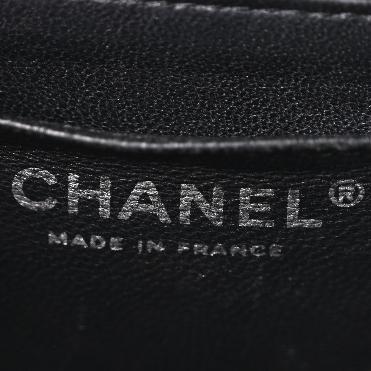 Caviar Quilted Mini Square Flap Black