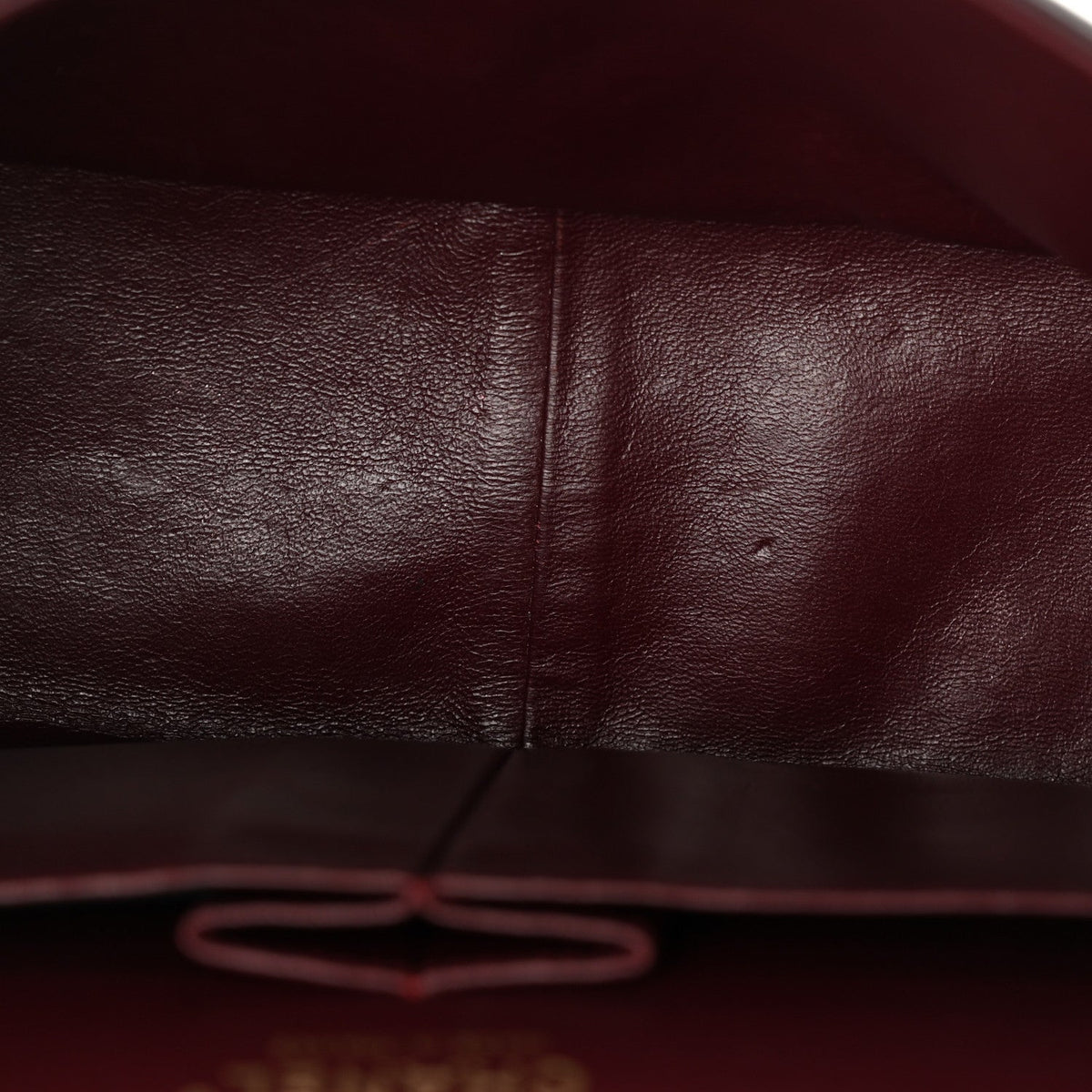 Aged Calfskin Quilted 2.55 Reissue 227 Flap Black