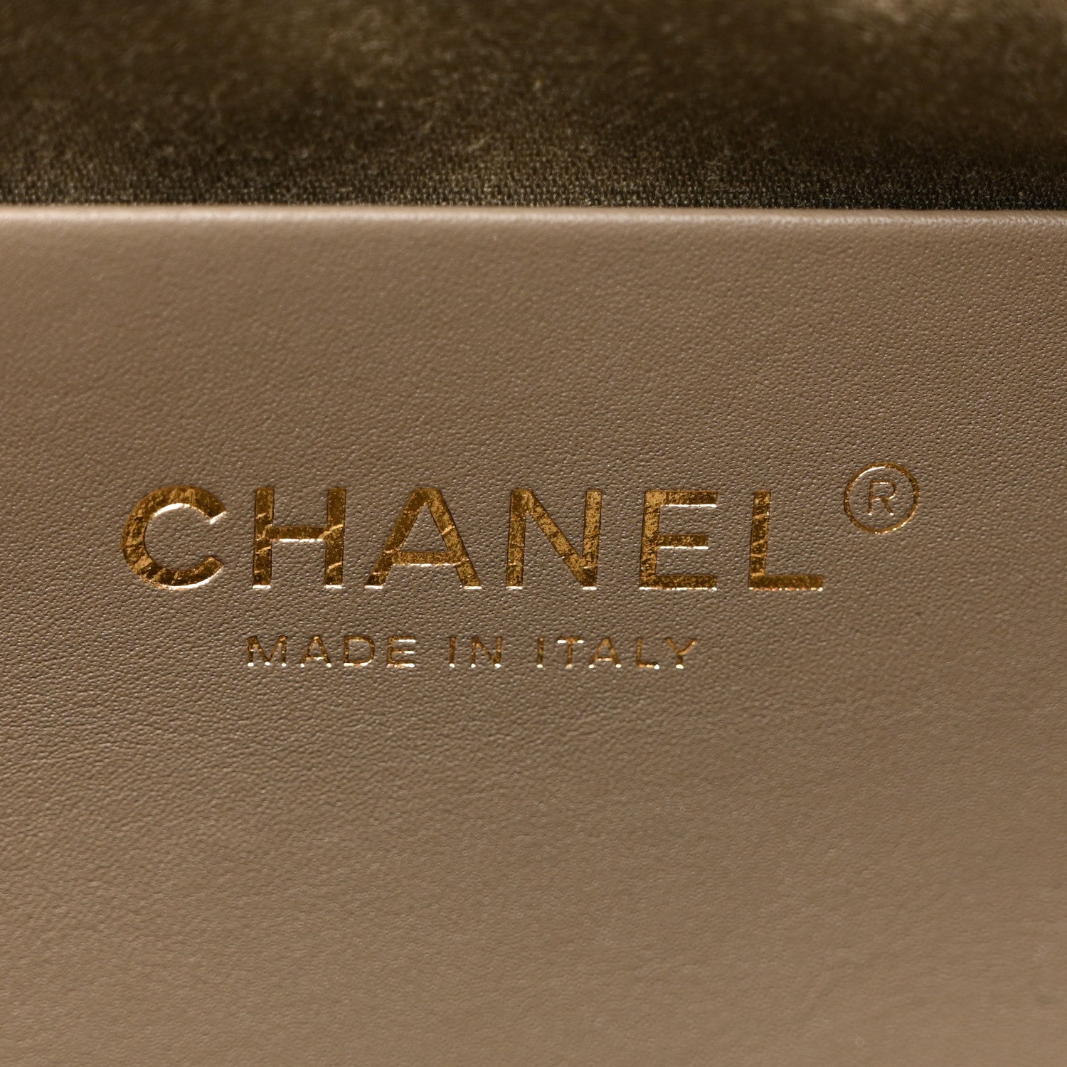 Pony Hair Mini Chanel 25 Handbag Dark Khaki