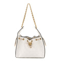 Braided Raffia Calfskin Quilted Small Chanel 25 Handbag White Black
