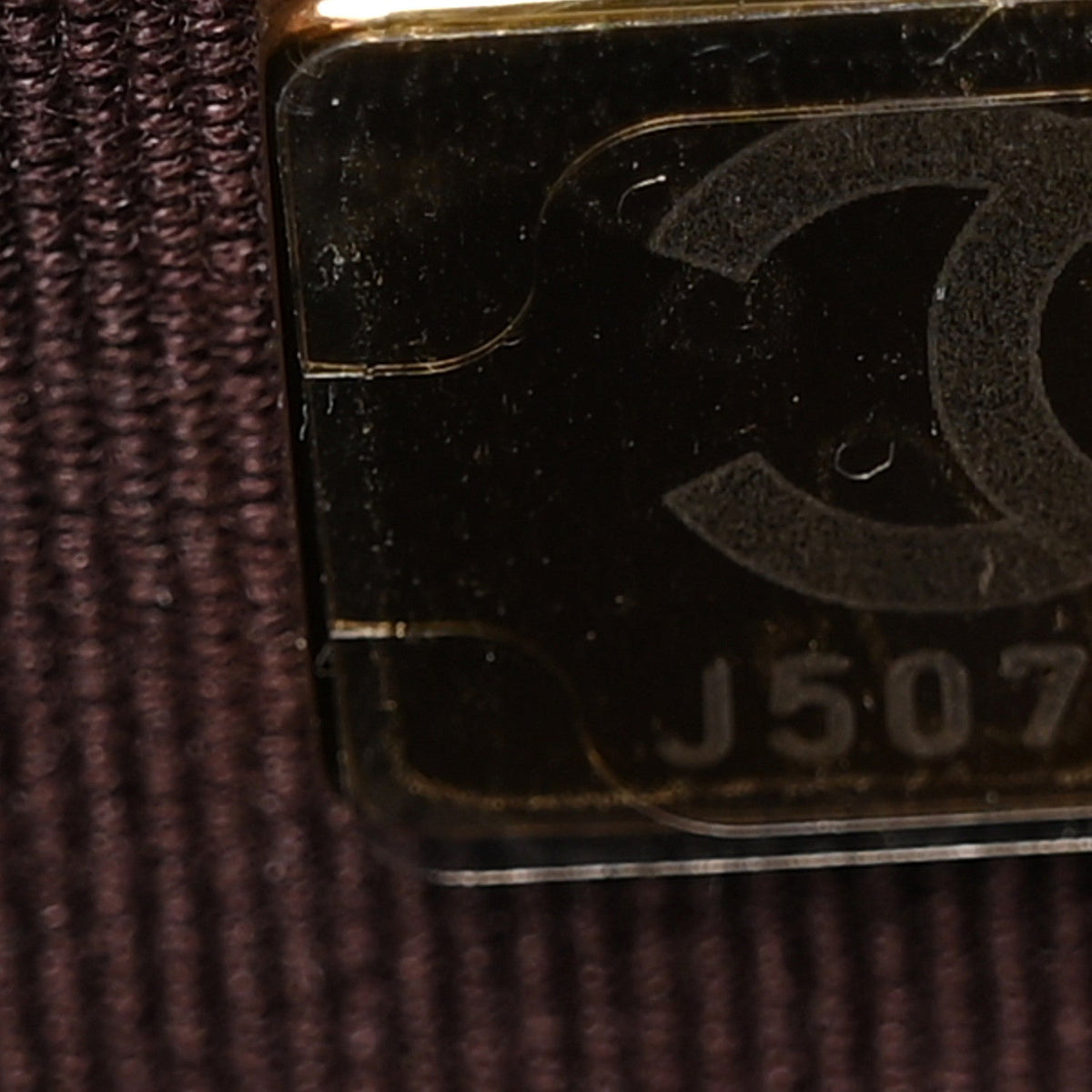 Caviar Quilted Wallet on Chain WOC Dark Brown