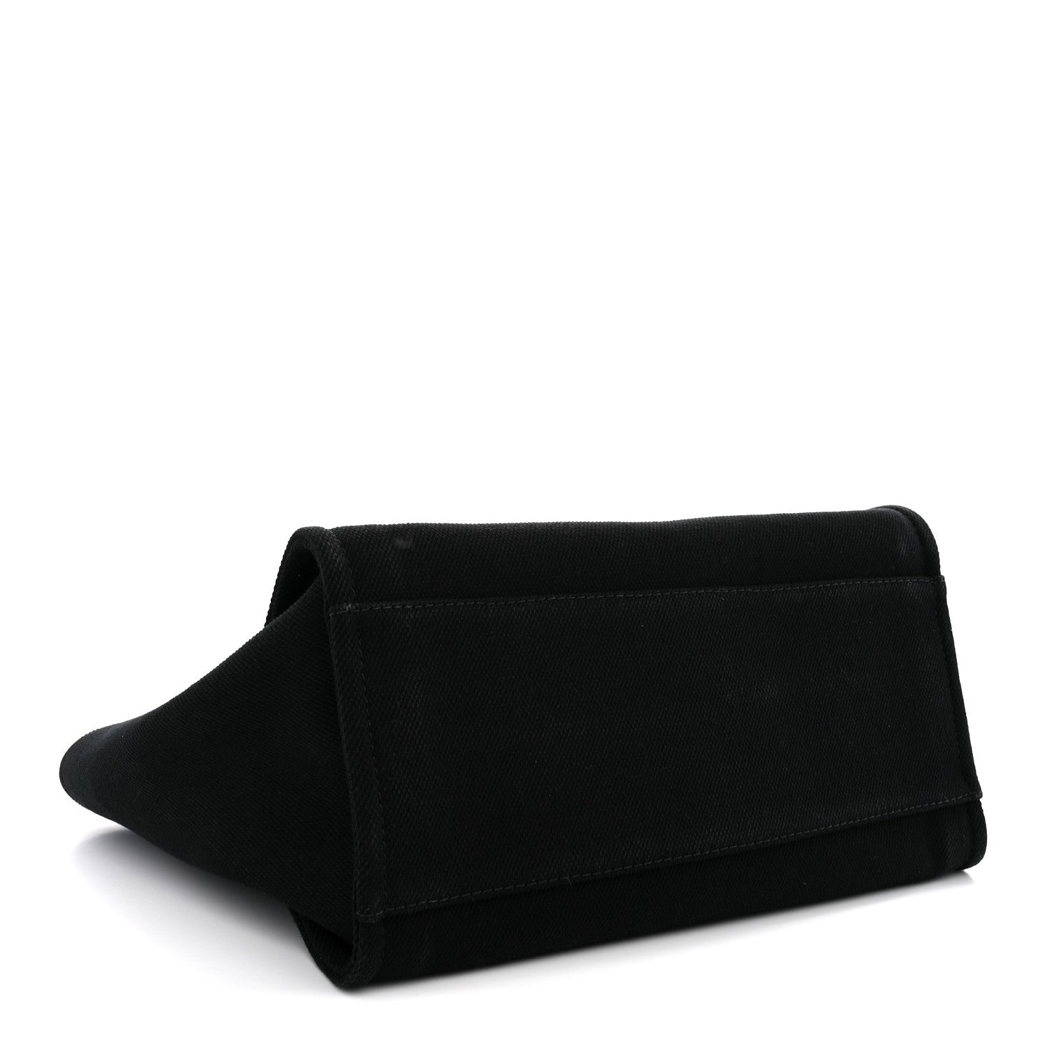 Canvas Pearl Medium Deauville Tote Black