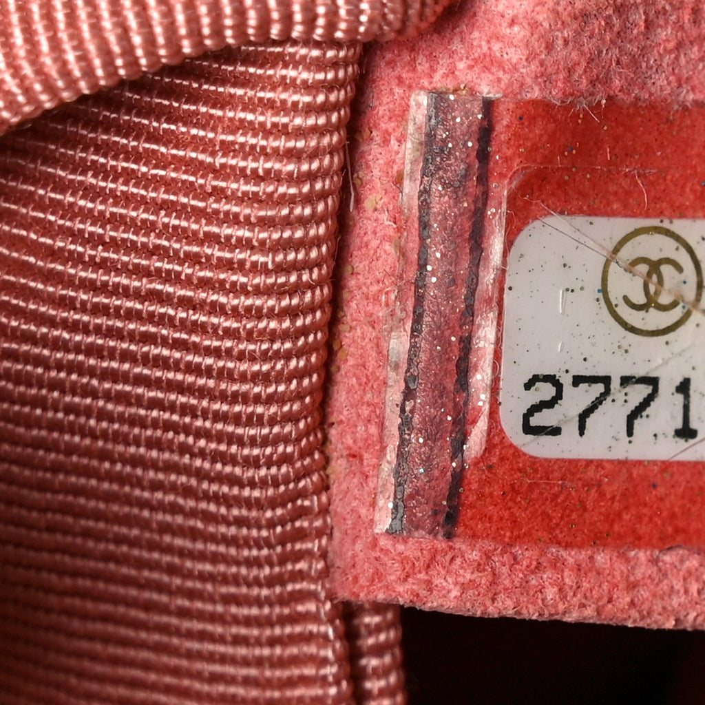 Aged Calfskin Quilted Small Gabrielle Backpack Pink