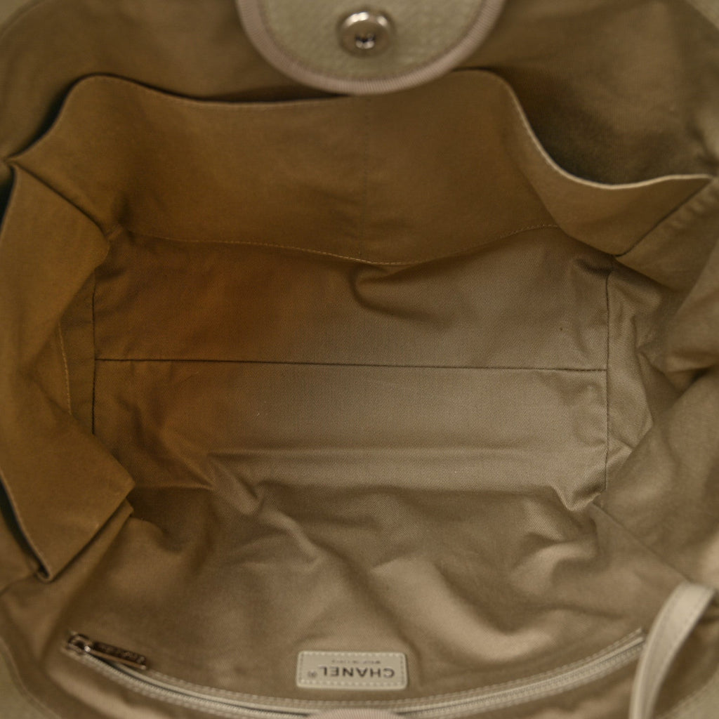 Mixed Fibers Medium Deauville Tote Grey