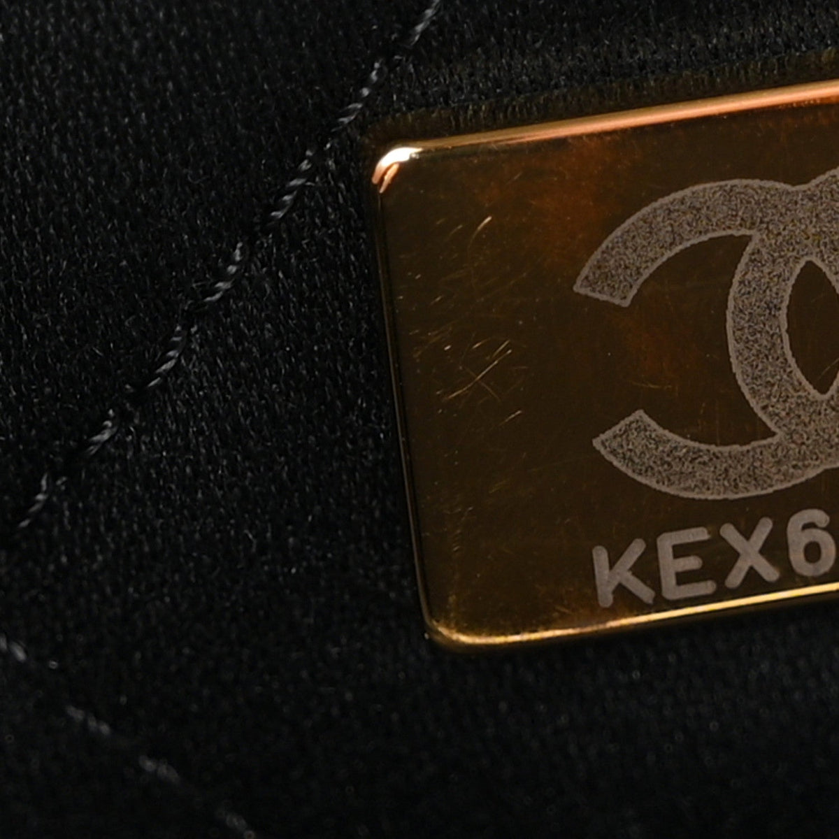 Shiny Calfskin Quilted Small Chanel 22 Black