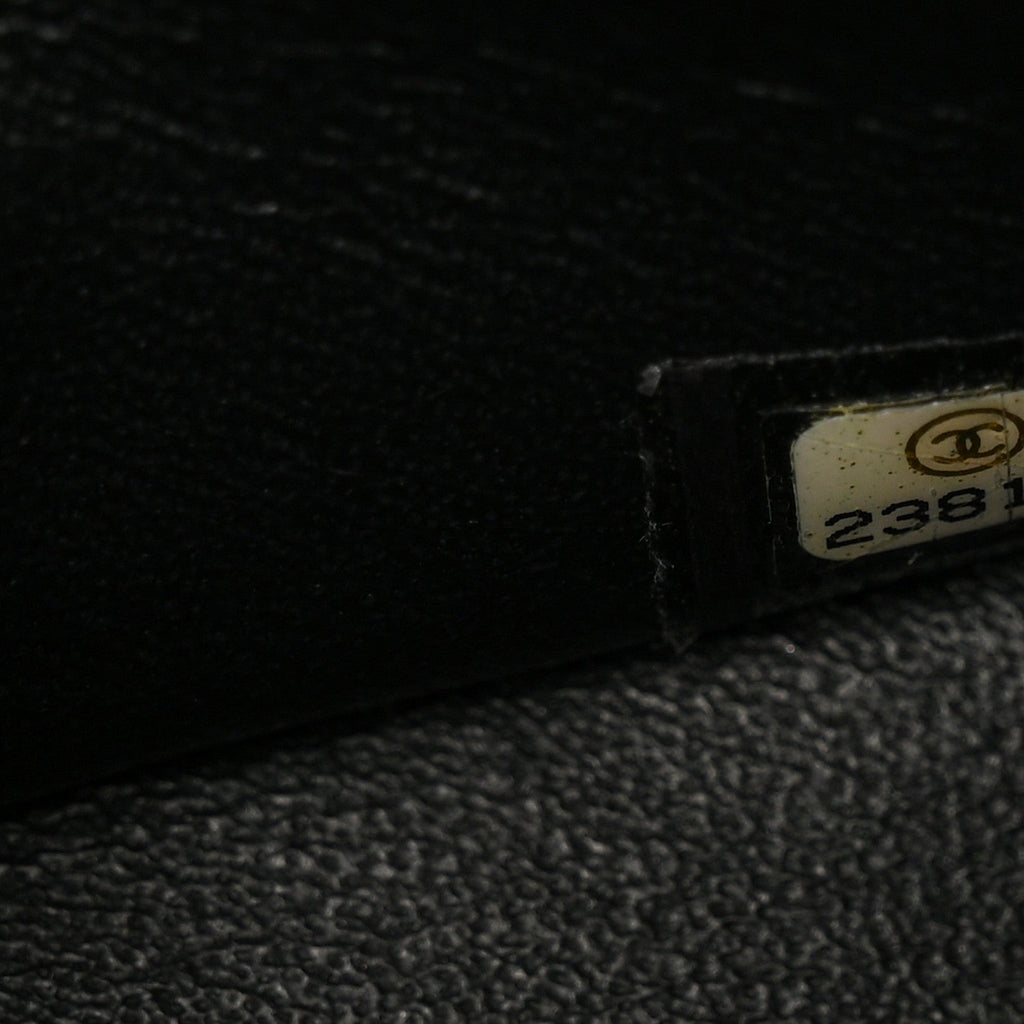 Sheepskin Chevron Quilted 2.55 Reissue 225 Double Flap So Black