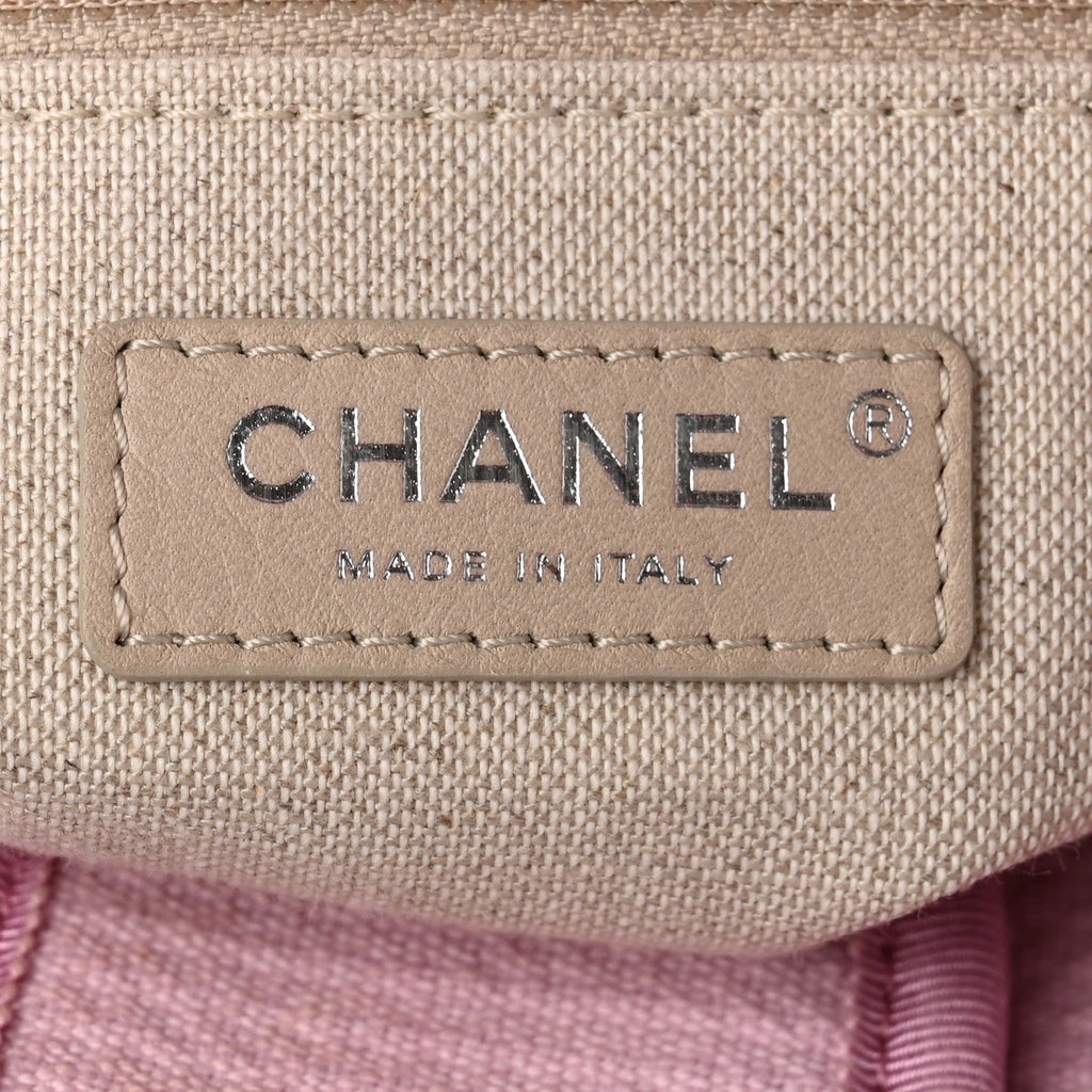 Mixed Fibers Small Deauville Tote Pink