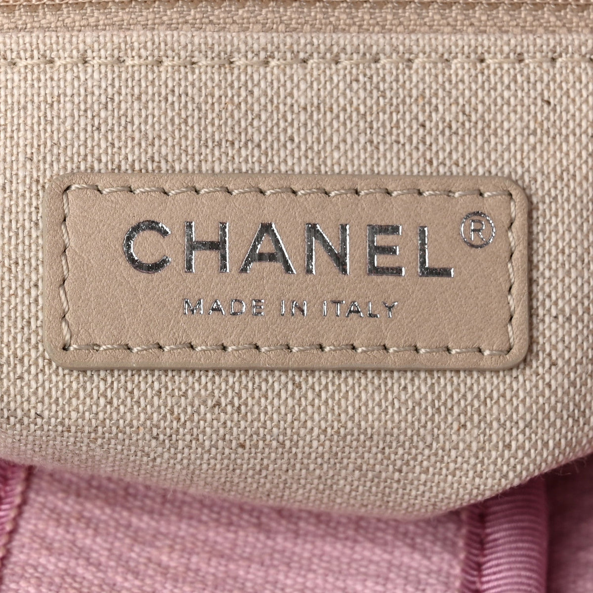 Mixed Fibers Small Deauville Tote Pink