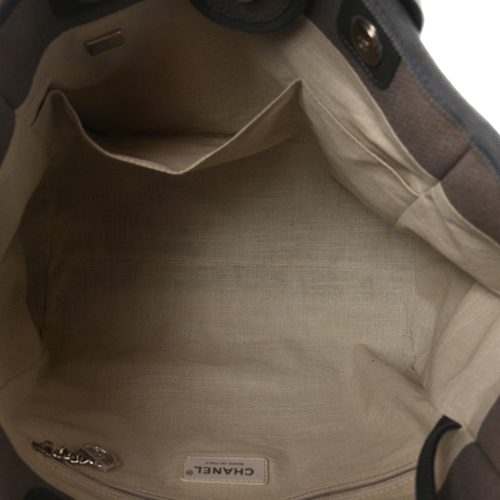 Mixed Fibers Small Deauville Tote Grey