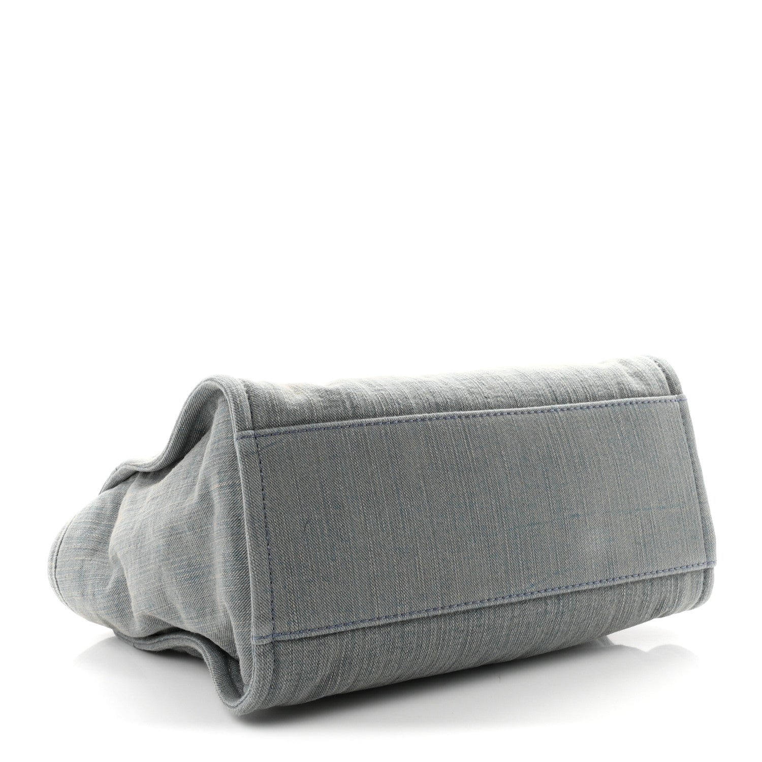 Denim Small Deauville Tote Light Blue