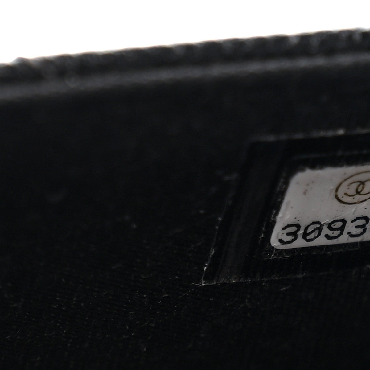 Caviar Quilted Golden Class Wallet On Chain WOC Black