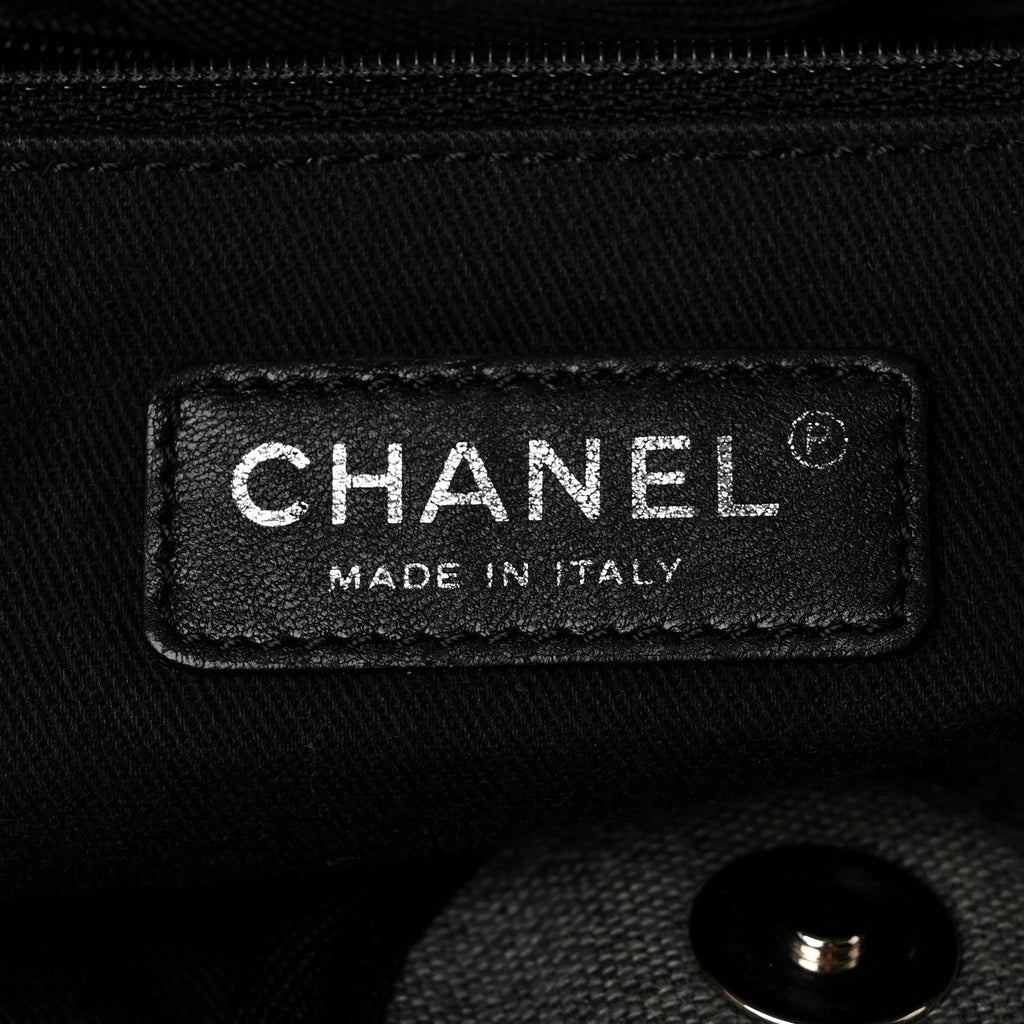 Canvas Medium Deauville Tote Grey