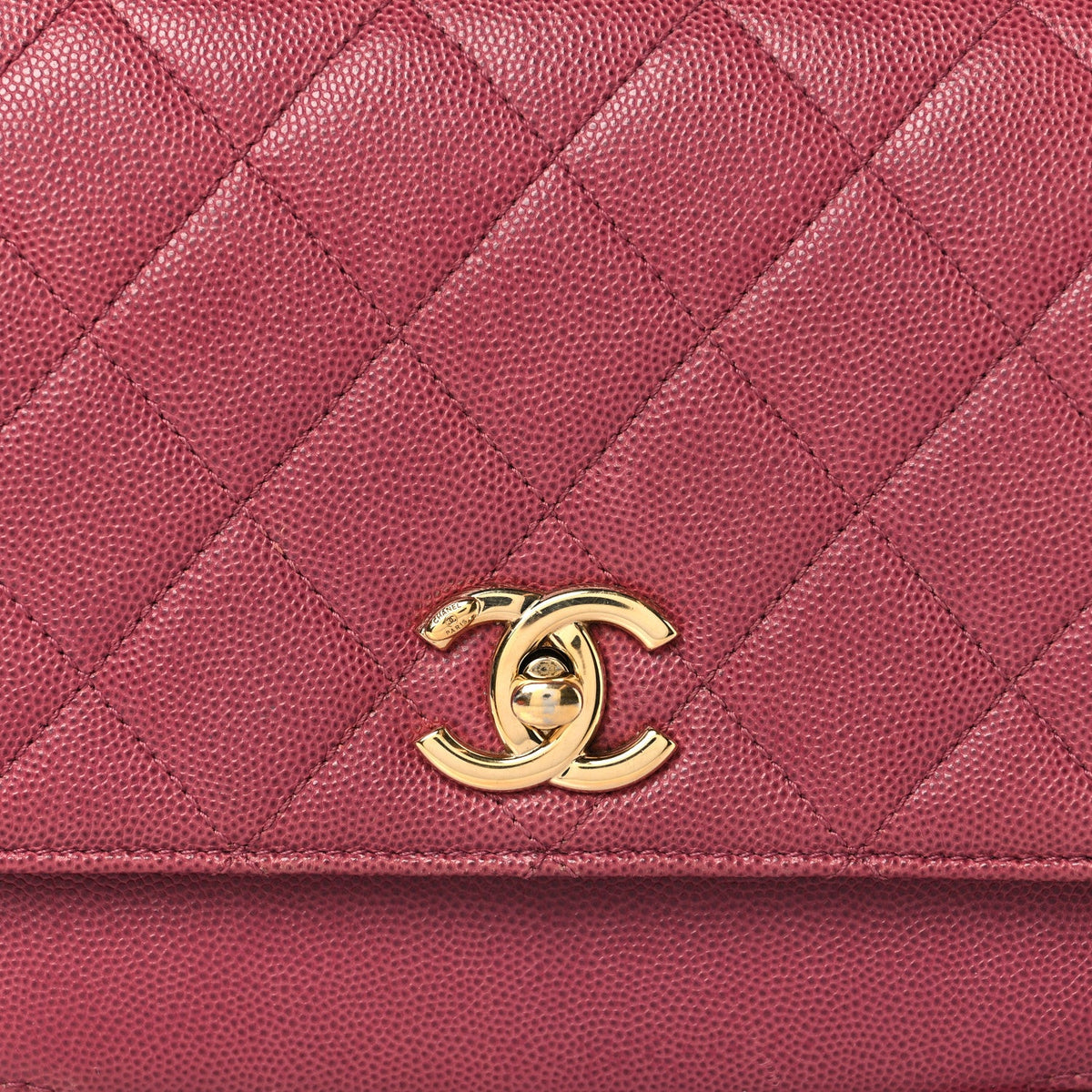 Caviar Quilted Medium Business Affinity Flap Pink